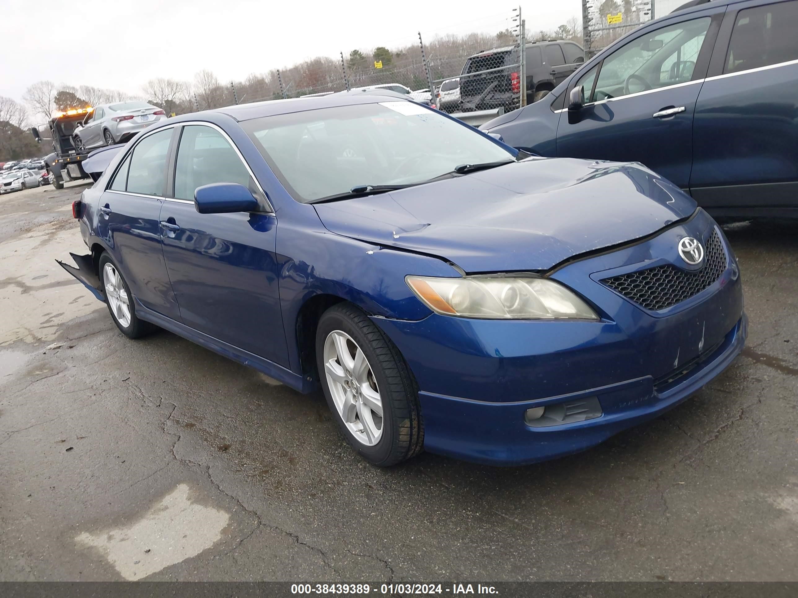 TOYOTA CAMRY 2008 4t1be46k58u222236