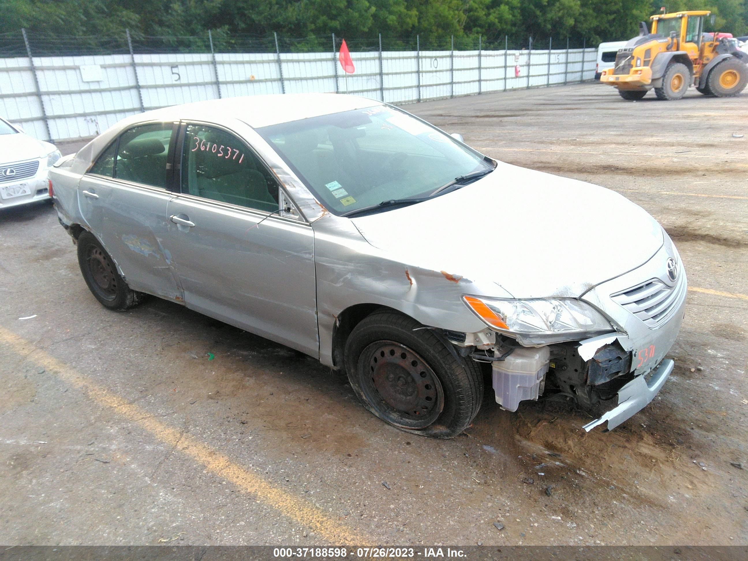 TOYOTA CAMRY 2007 4t1be46k67u038924