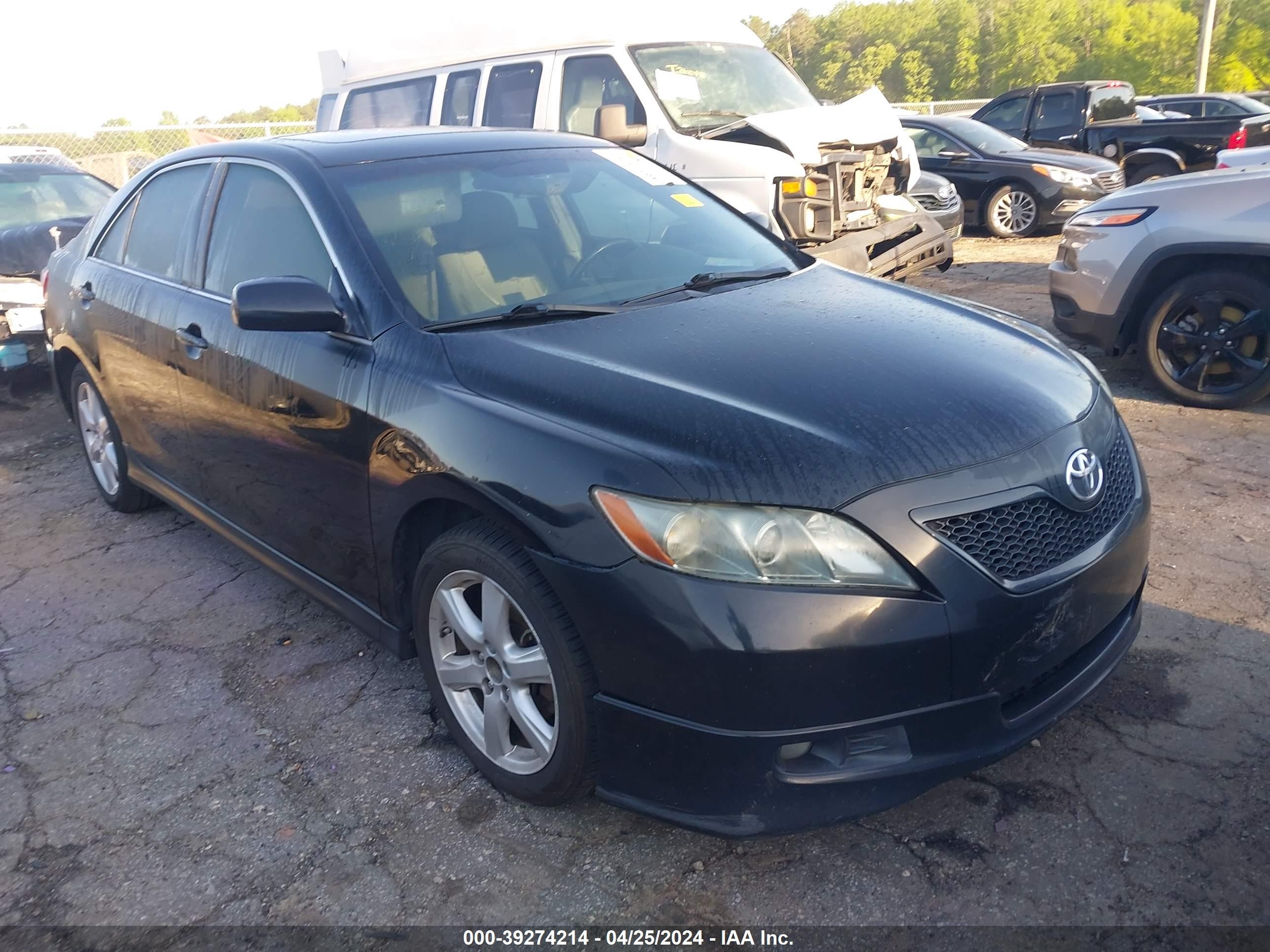 TOYOTA CAMRY 2007 4t1be46k67u114500