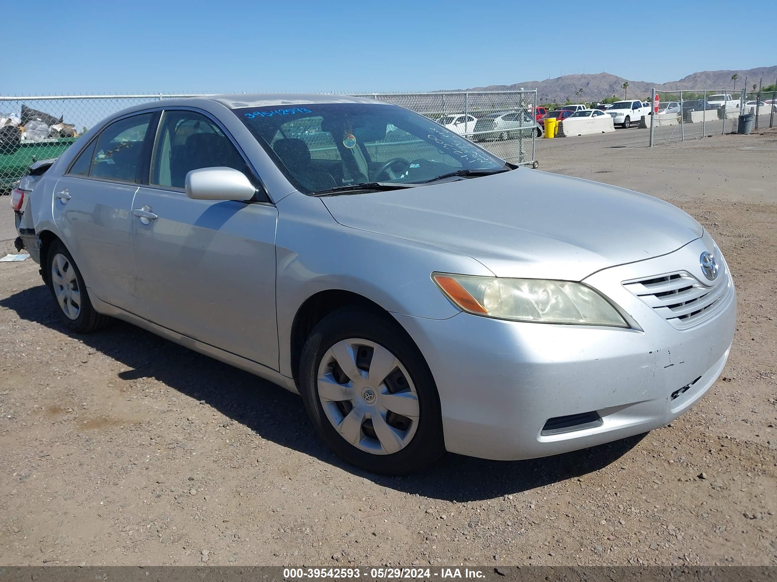 TOYOTA CAMRY 2007 4t1be46k67u142300