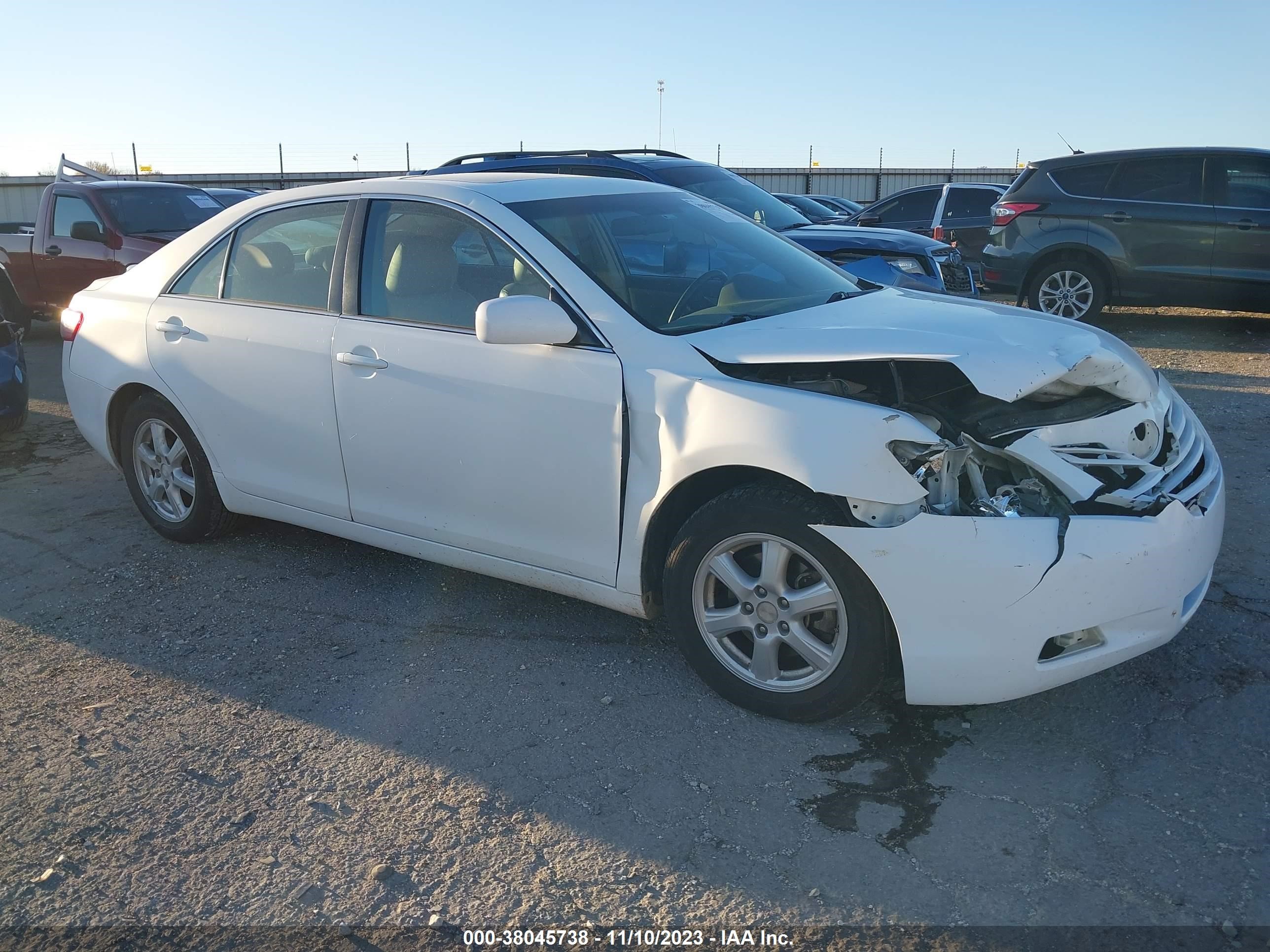 TOYOTA CAMRY 2007 4t1be46k67u584333