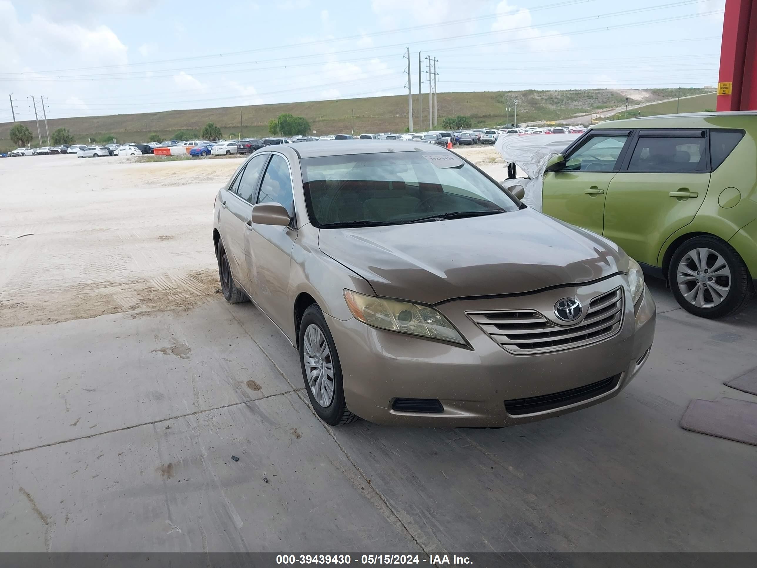 TOYOTA CAMRY 2007 4t1be46k67u627763