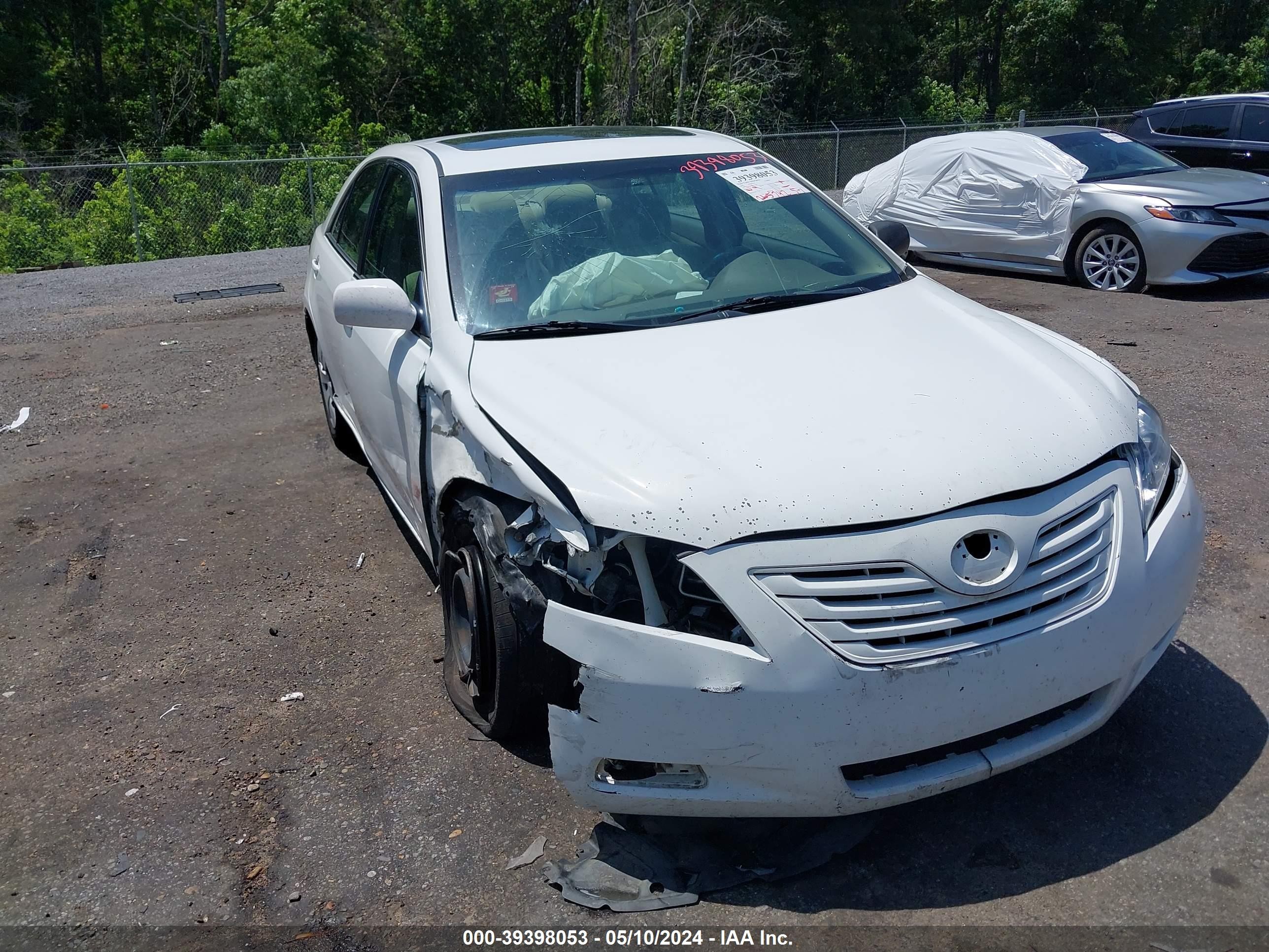 TOYOTA CAMRY 2007 4t1be46k67u715504