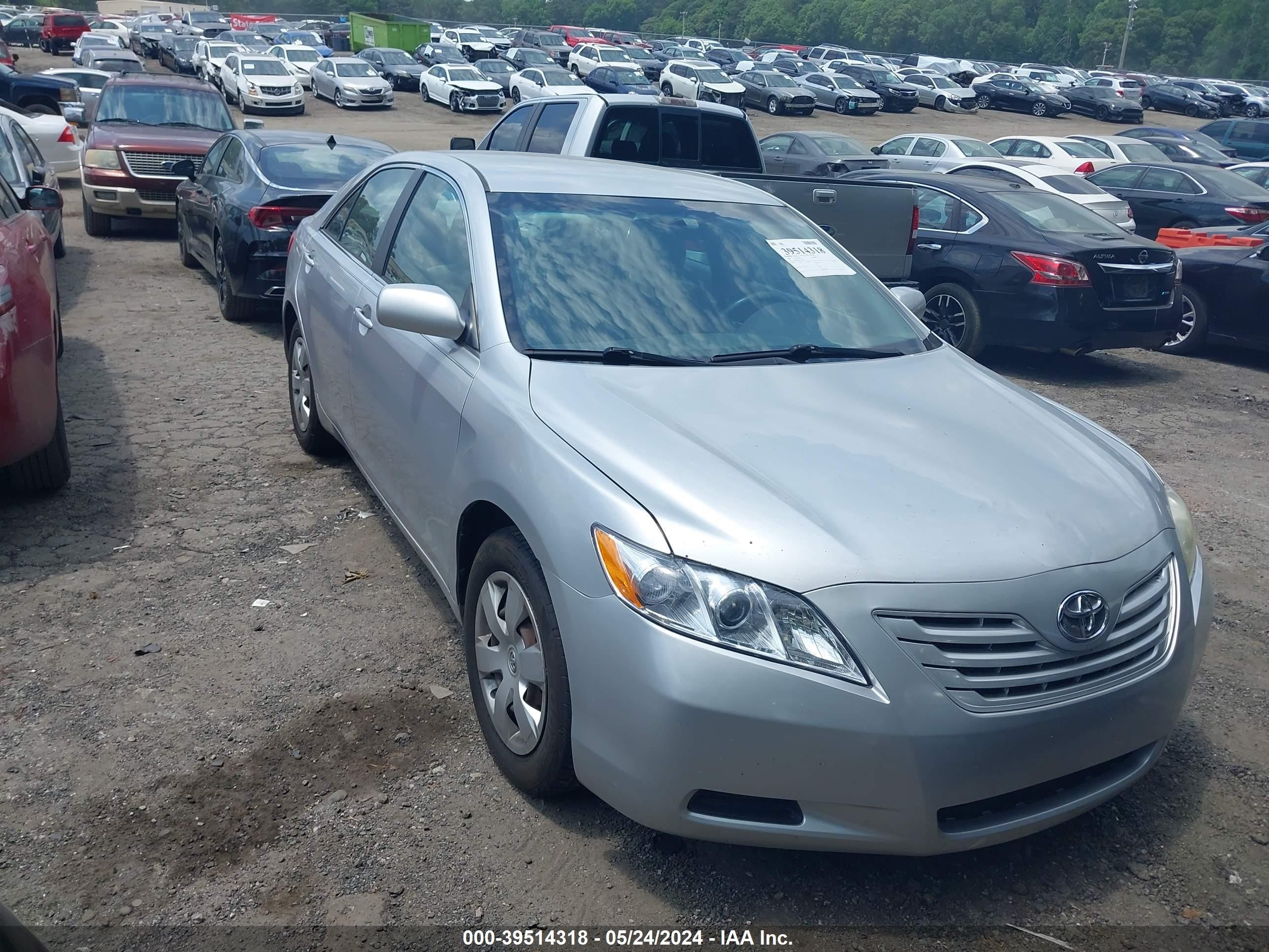 TOYOTA CAMRY 2008 4t1be46k68u229096