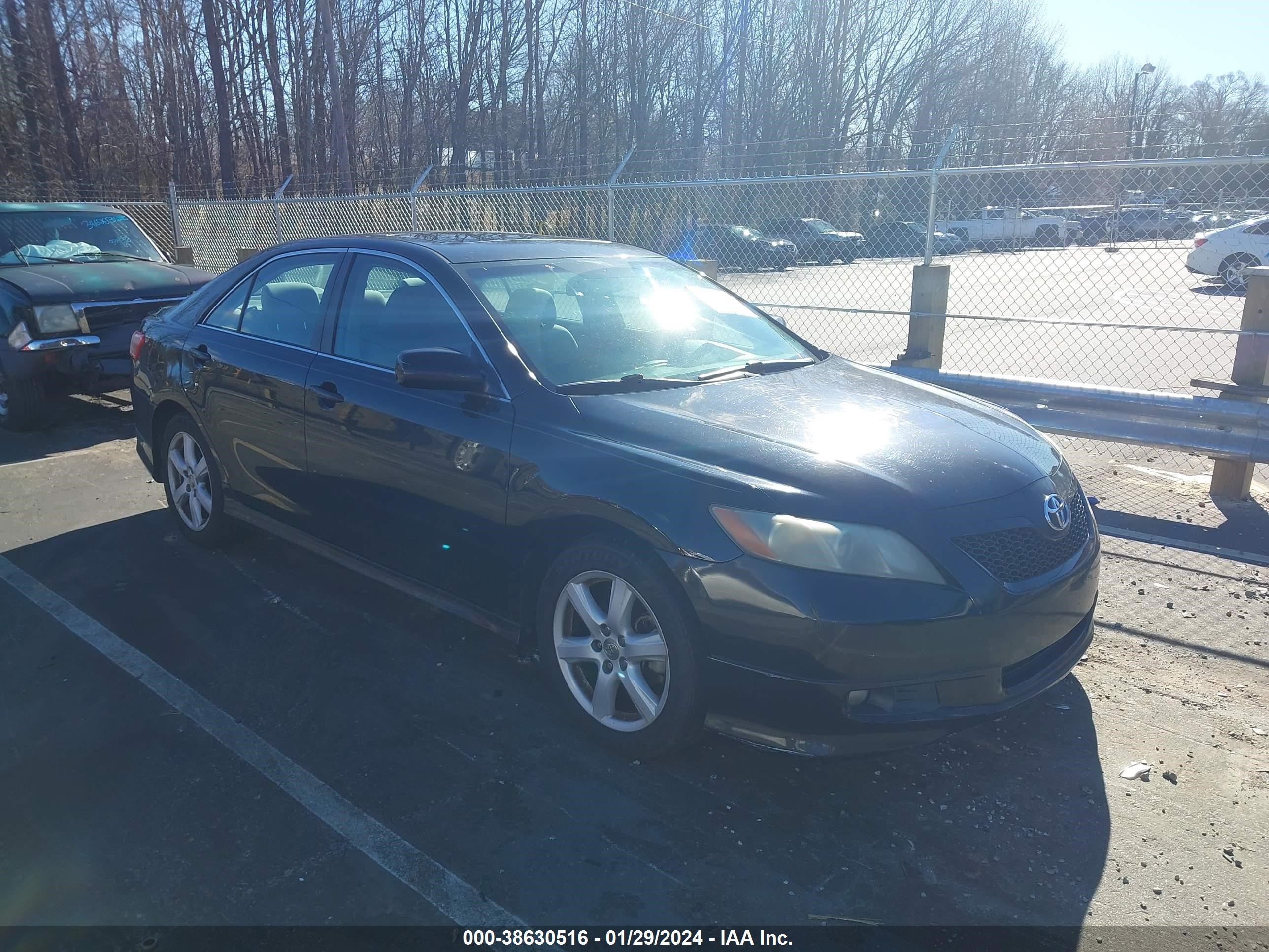 TOYOTA CAMRY 2008 4t1be46k68u240292