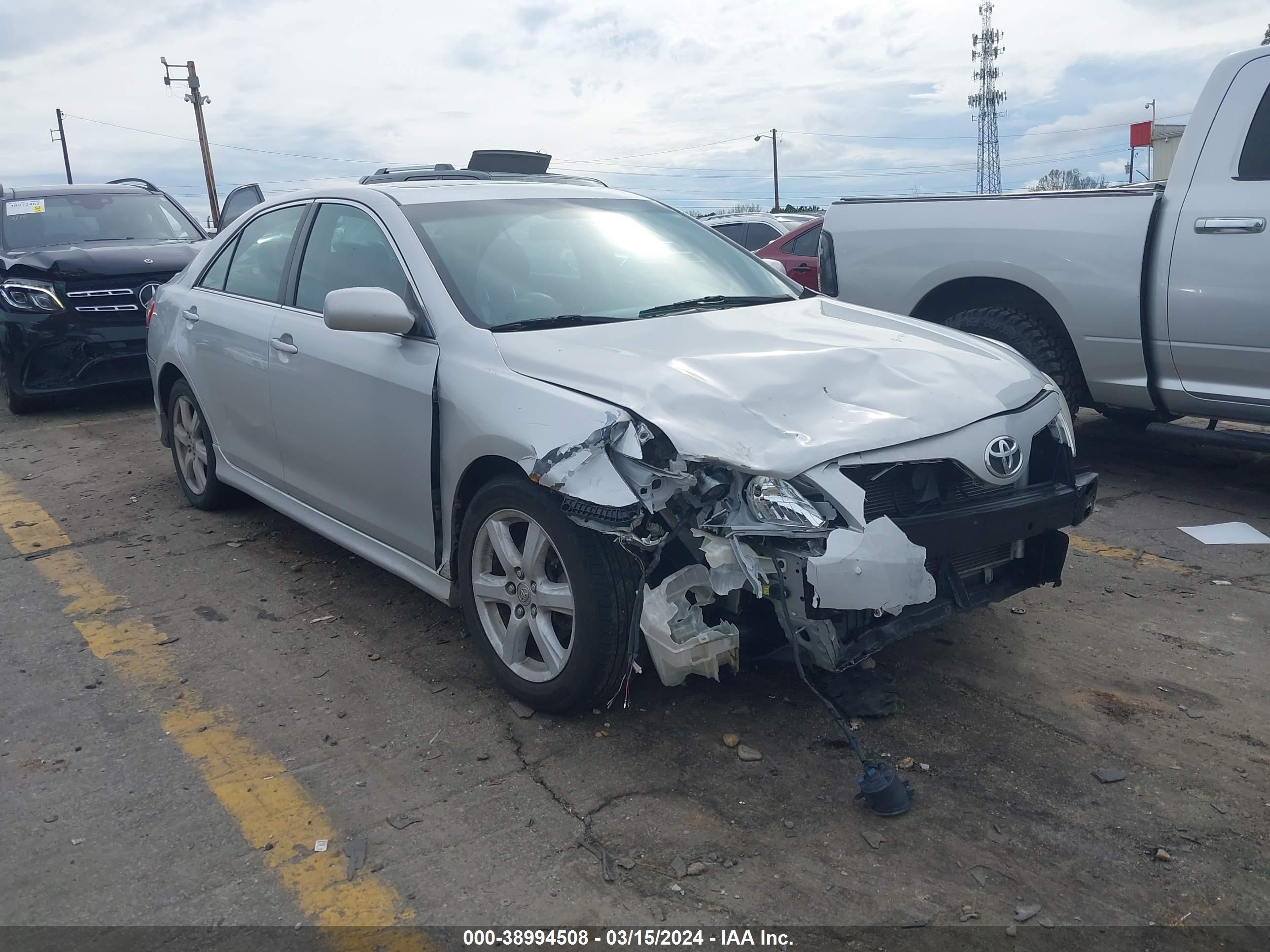 TOYOTA CAMRY 2008 4t1be46k68u736564