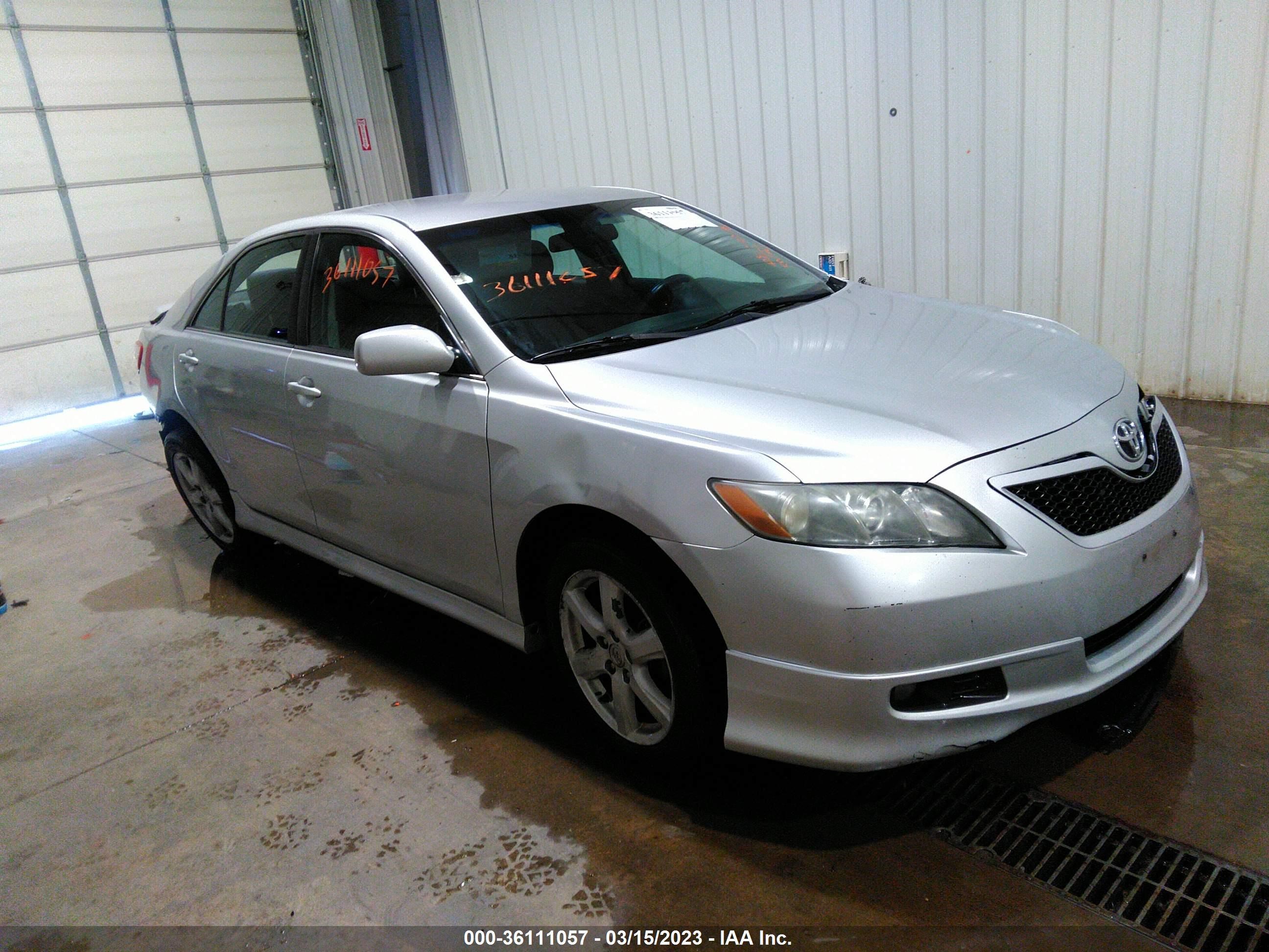 TOYOTA CAMRY 2008 4t1be46k68u780290