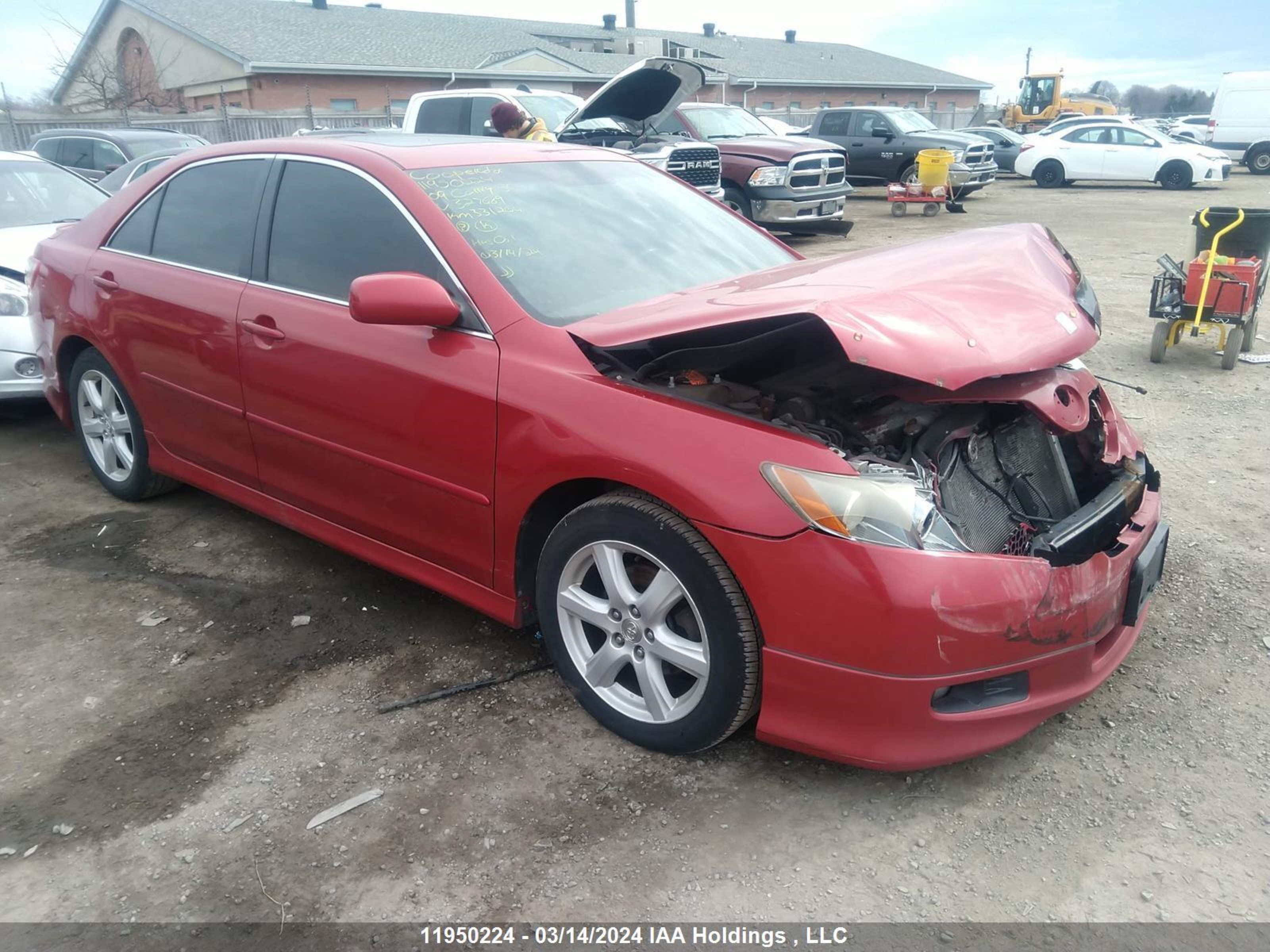 TOYOTA CAMRY 2009 4t1be46k69u327689