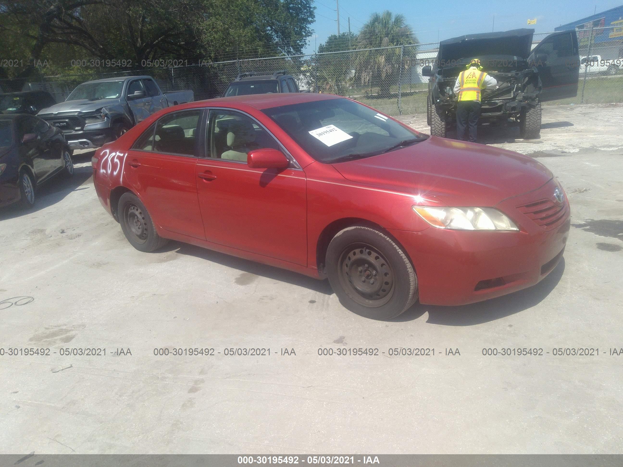 TOYOTA CAMRY 2009 4t1be46k69u392851