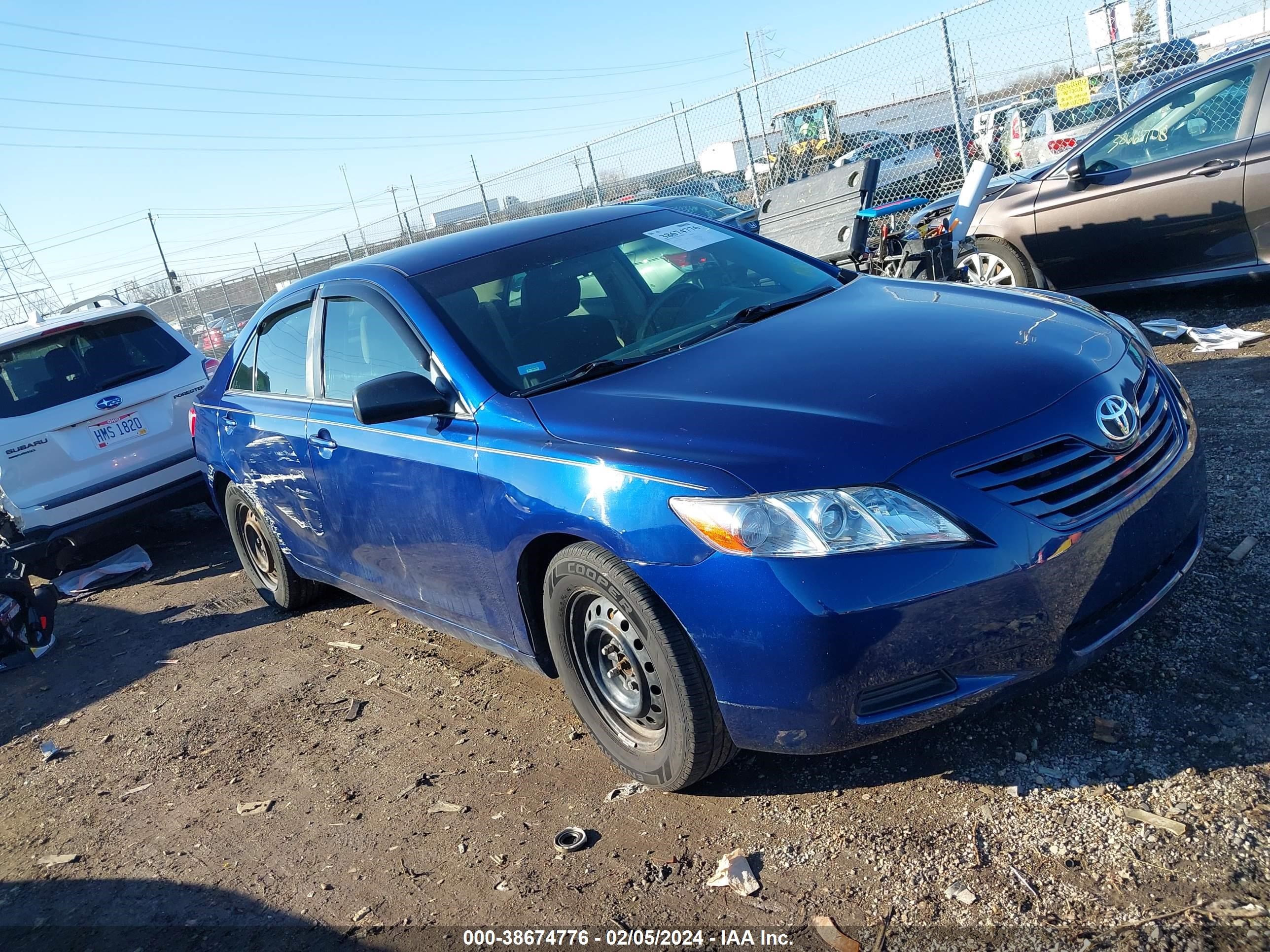 TOYOTA CAMRY 2009 4t1be46k69u407395