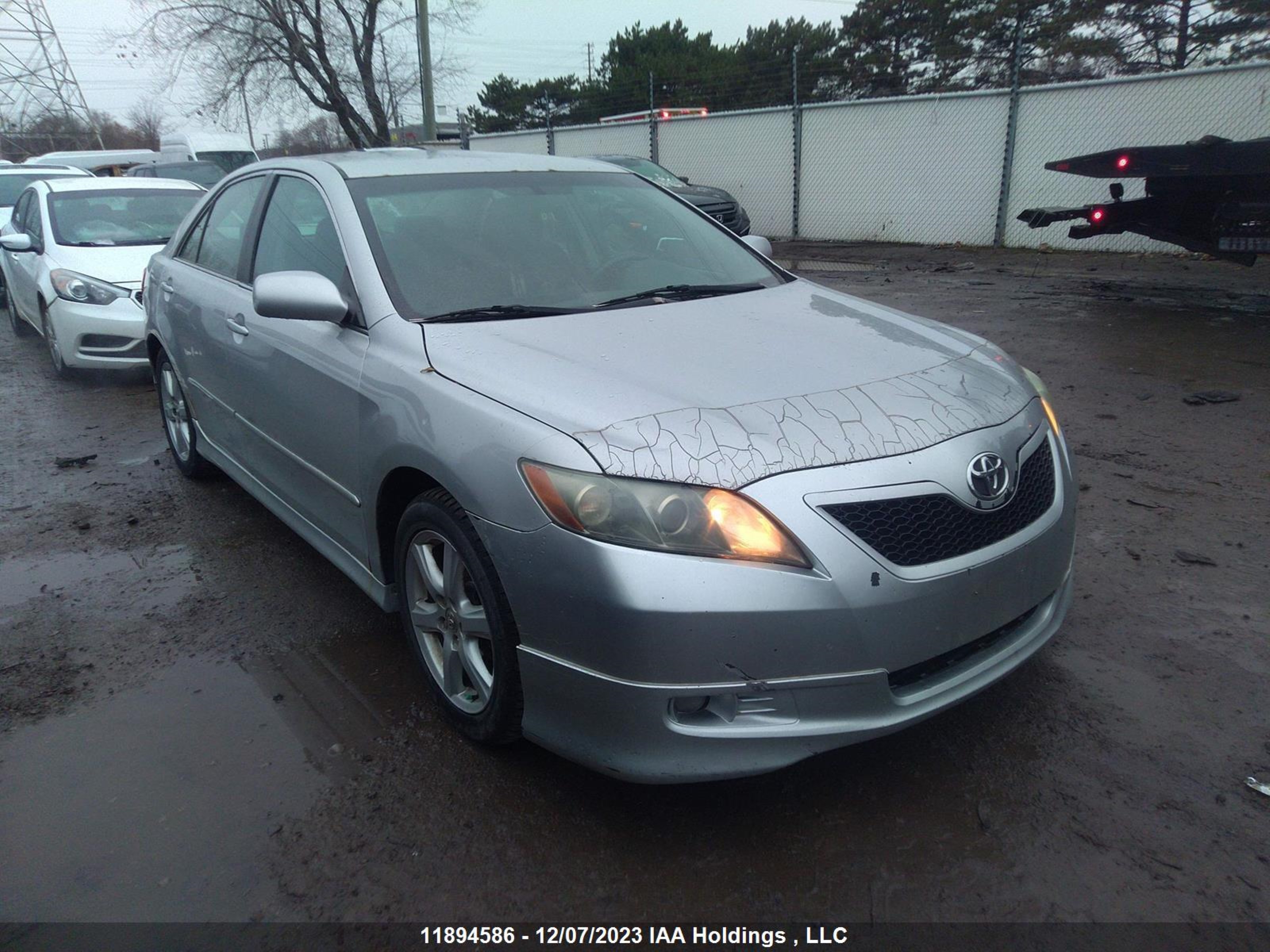 TOYOTA CAMRY 2007 4t1be46k77u034591