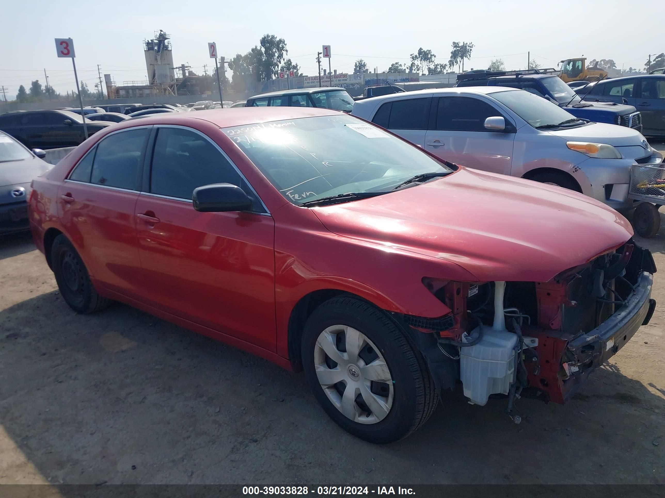 TOYOTA CAMRY 2007 4t1be46k77u047342