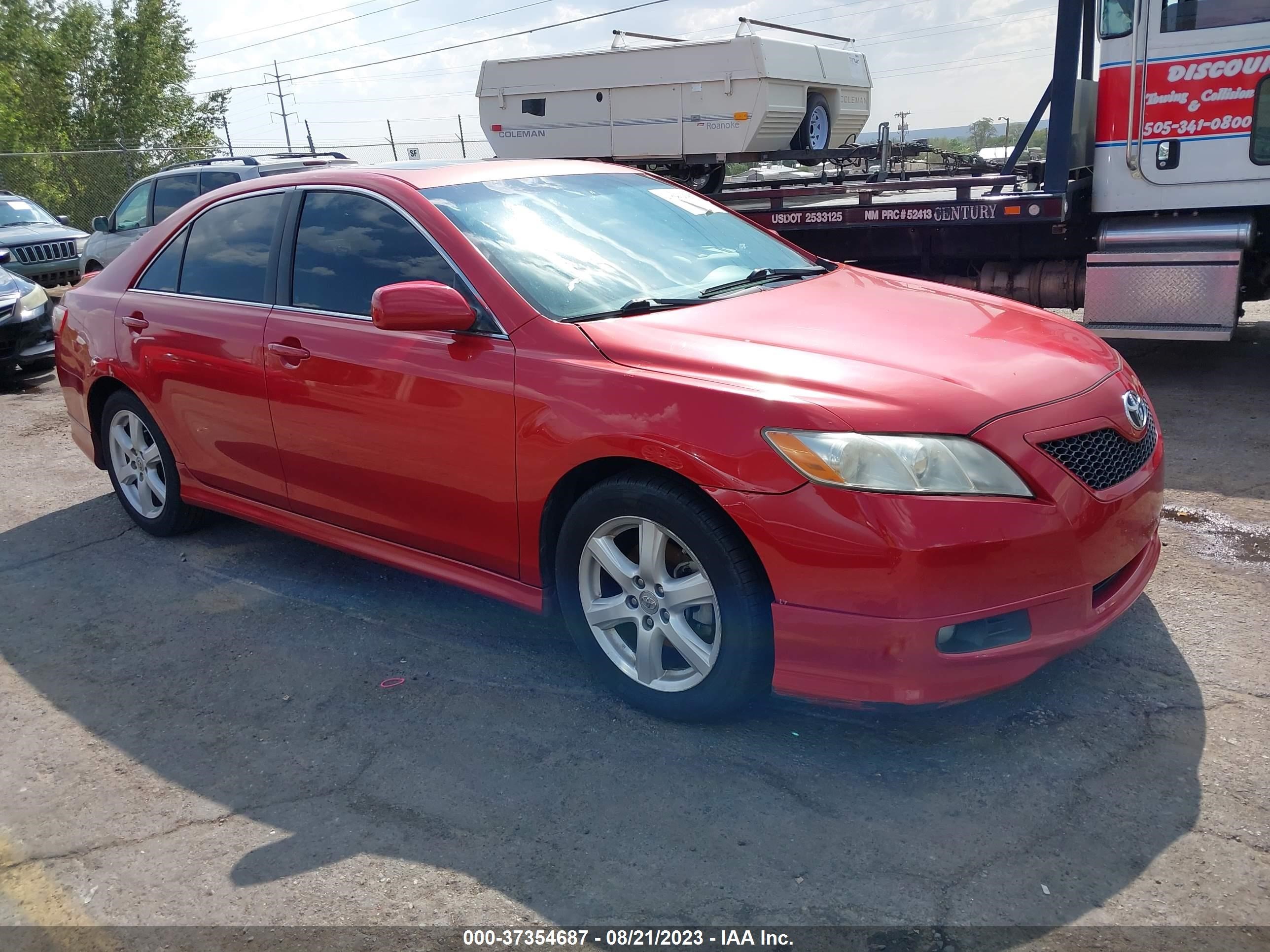 TOYOTA CAMRY 2007 4t1be46k77u060317