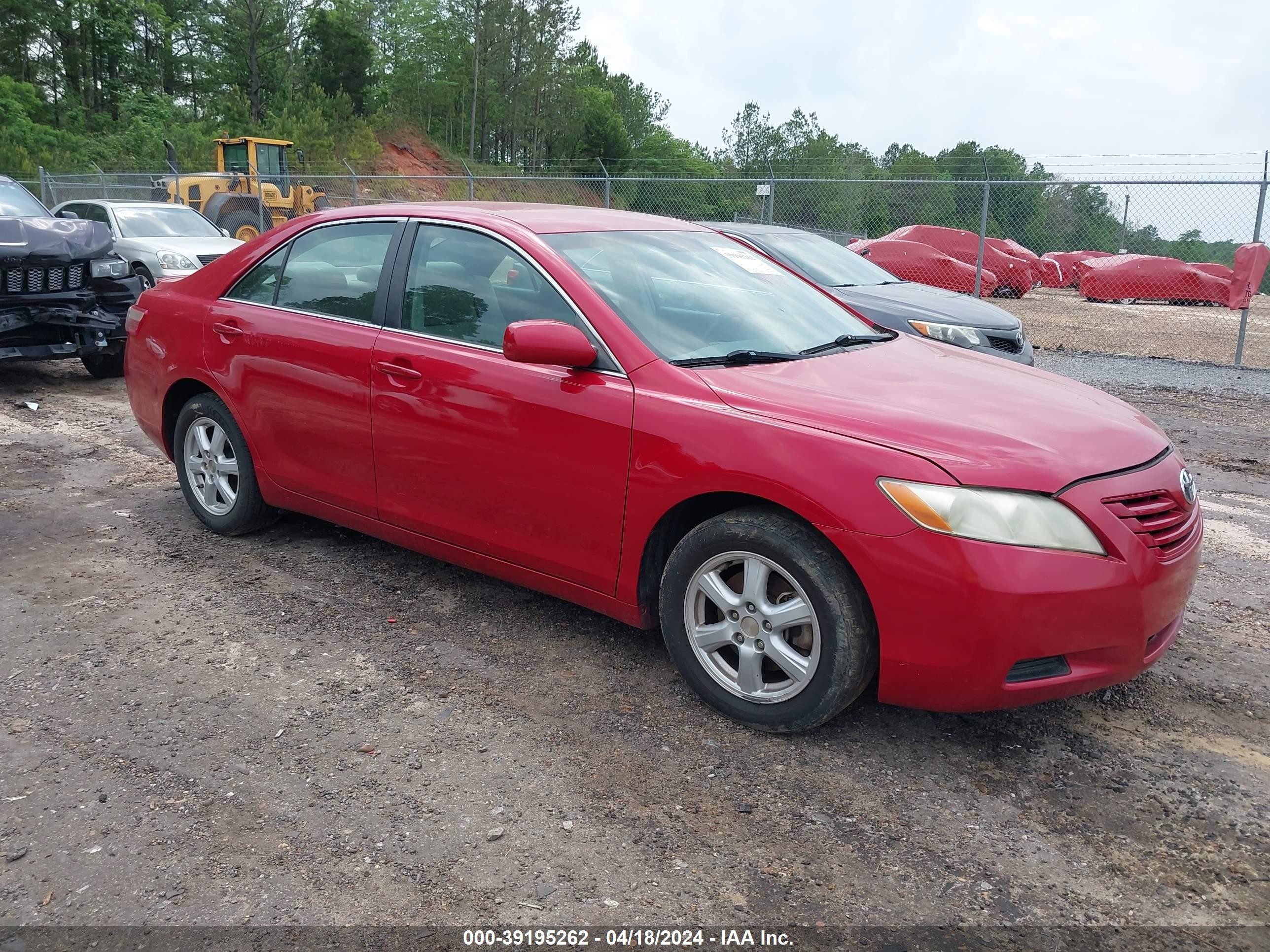 TOYOTA CAMRY 2007 4t1be46k77u085685