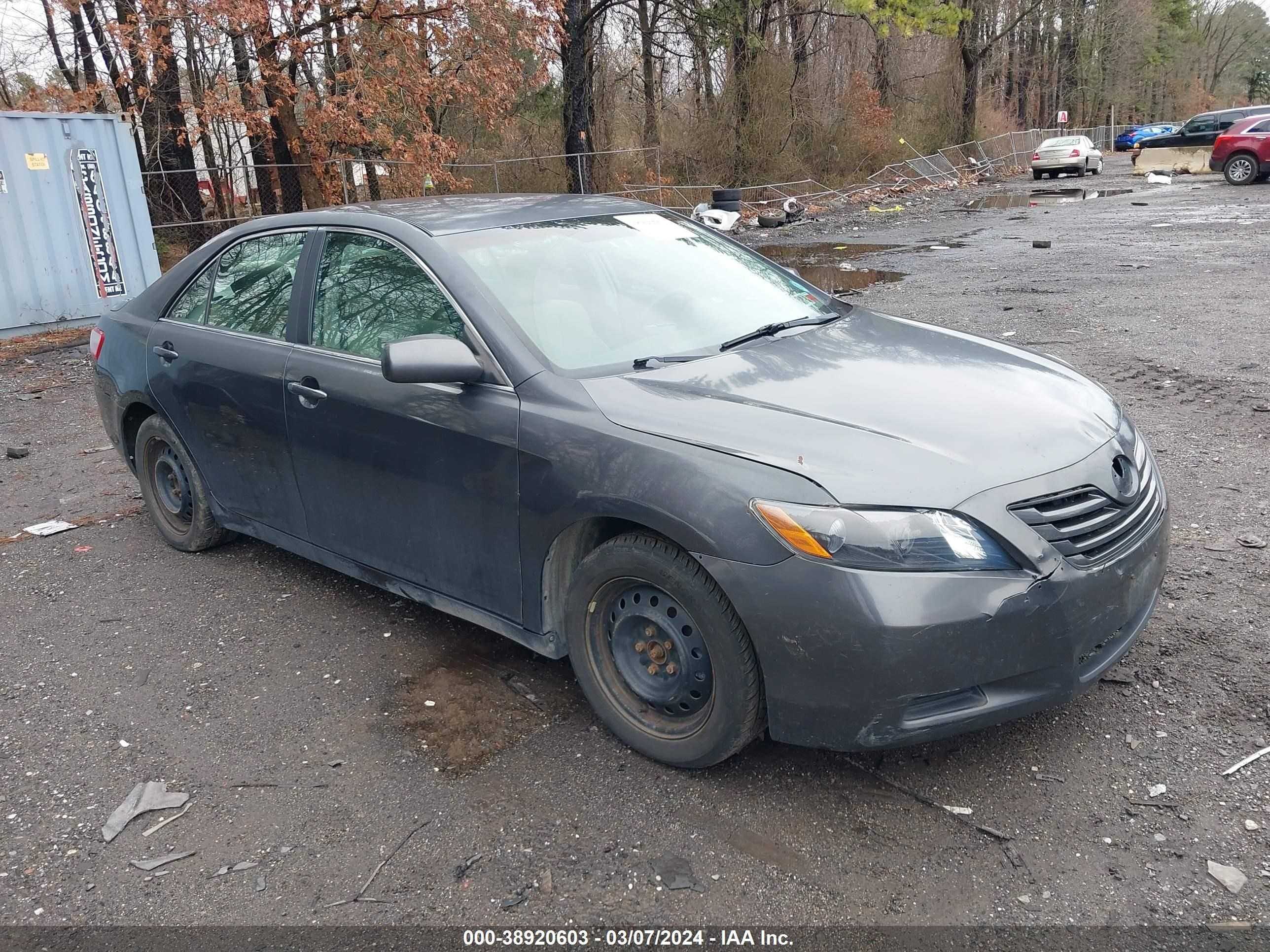 TOYOTA CAMRY 2007 4t1be46k77u149269