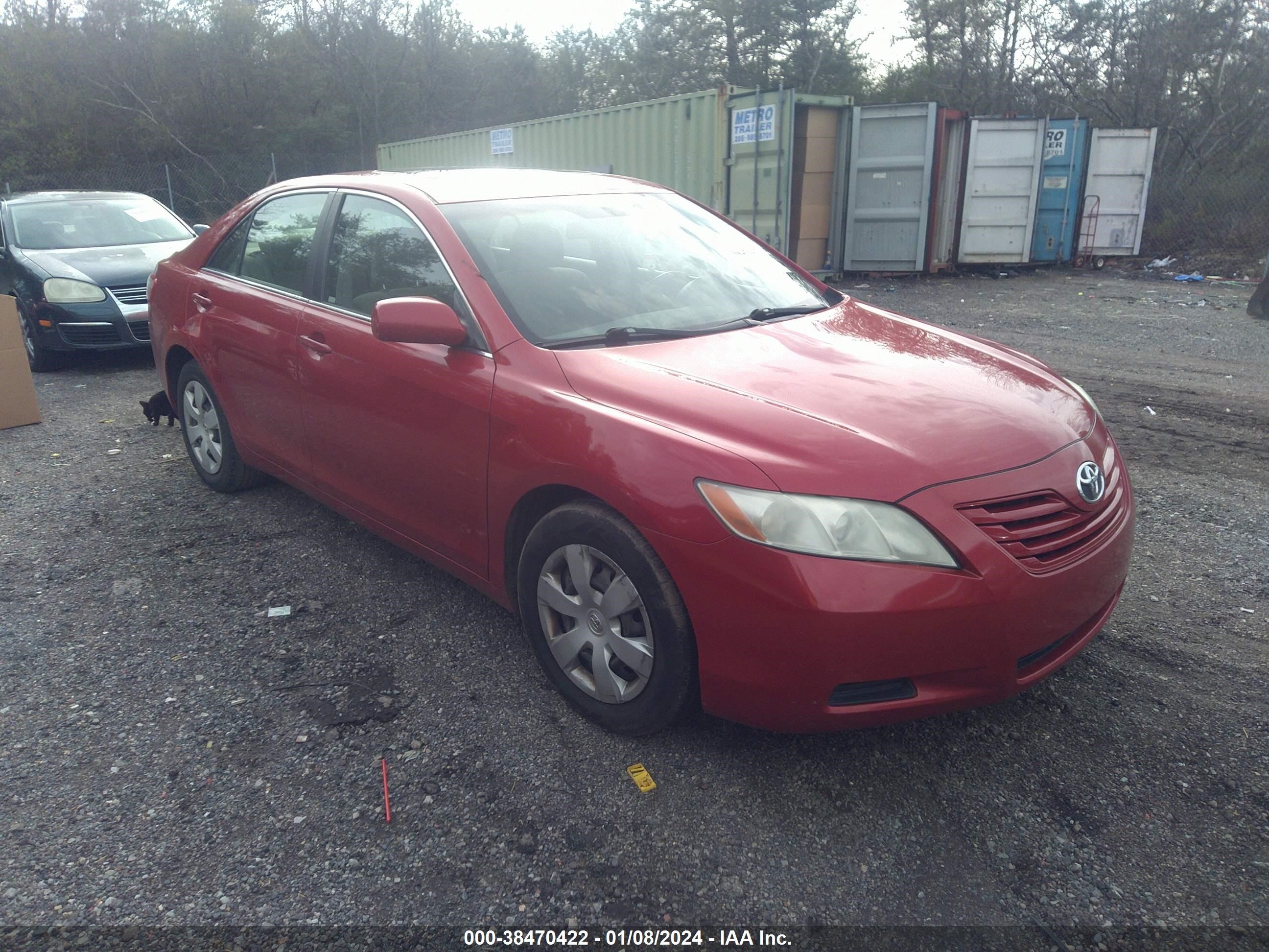 TOYOTA CAMRY 2007 4t1be46k77u167576