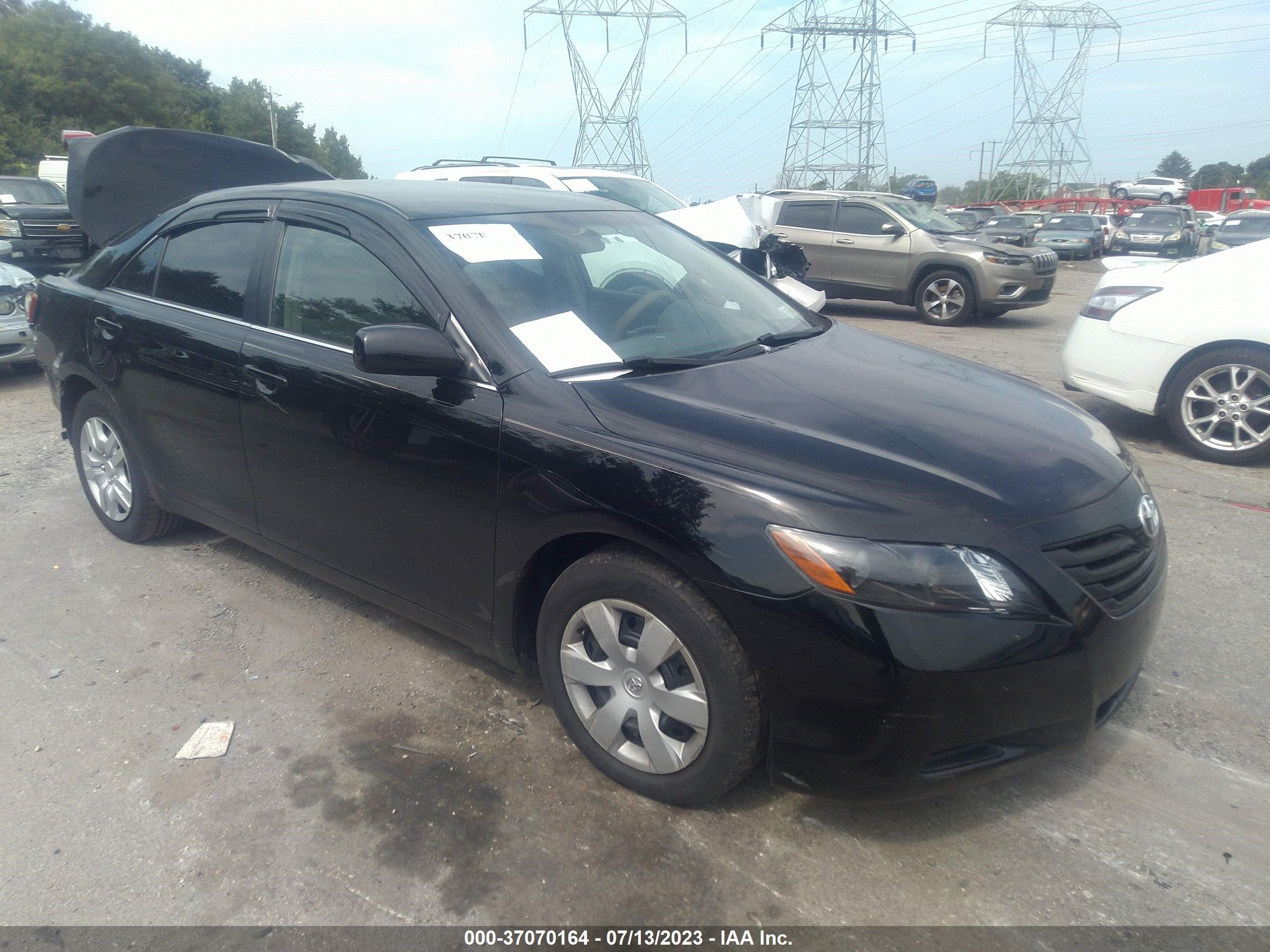 TOYOTA CAMRY 2007 4t1be46k77u170834