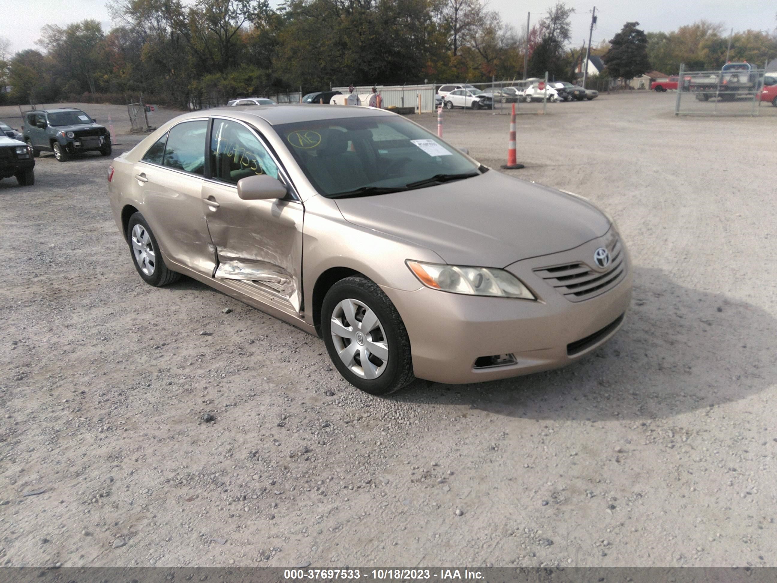 TOYOTA CAMRY 2007 4t1be46k77u172504