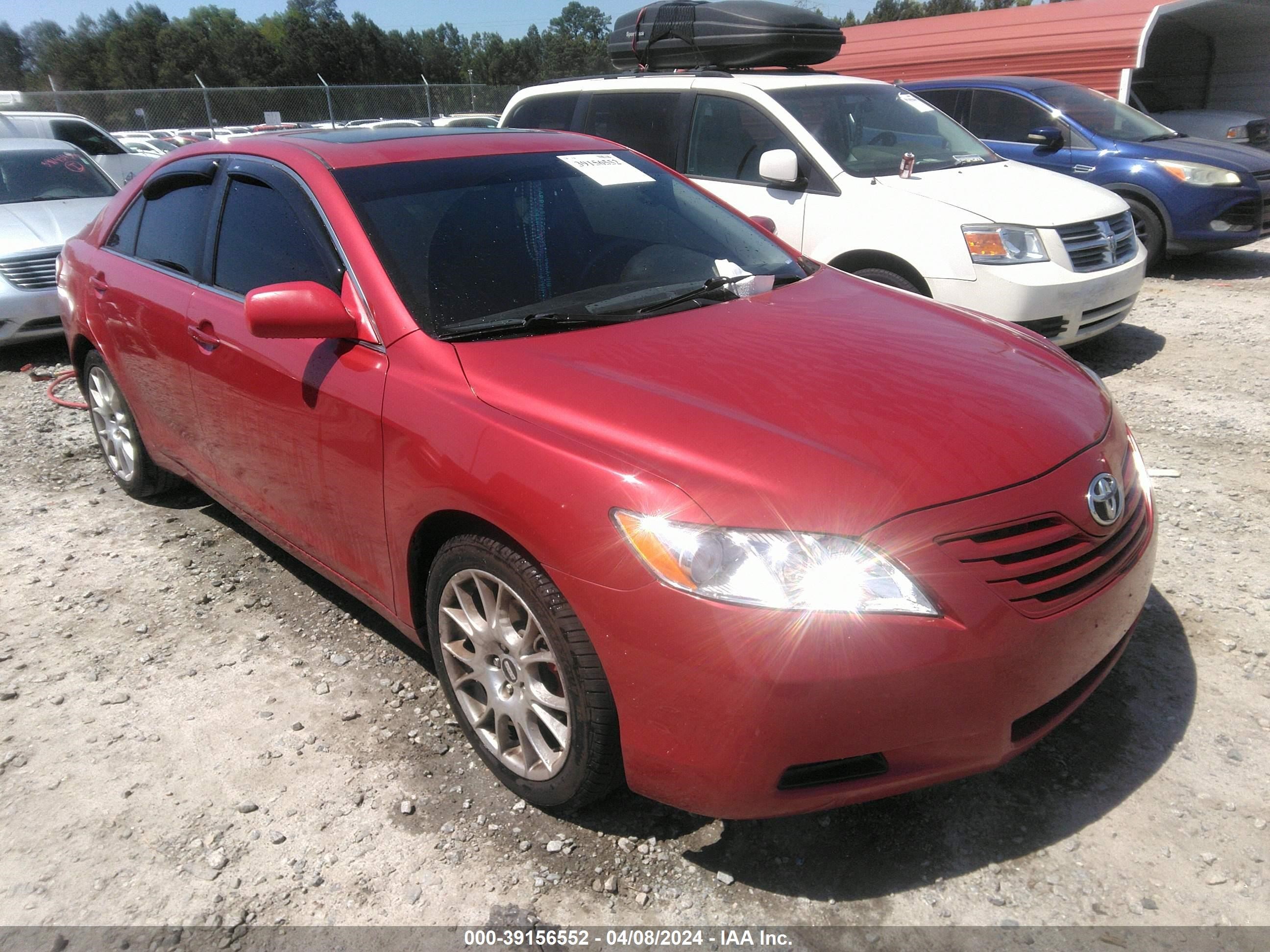 TOYOTA CAMRY 2007 4t1be46k77u181221