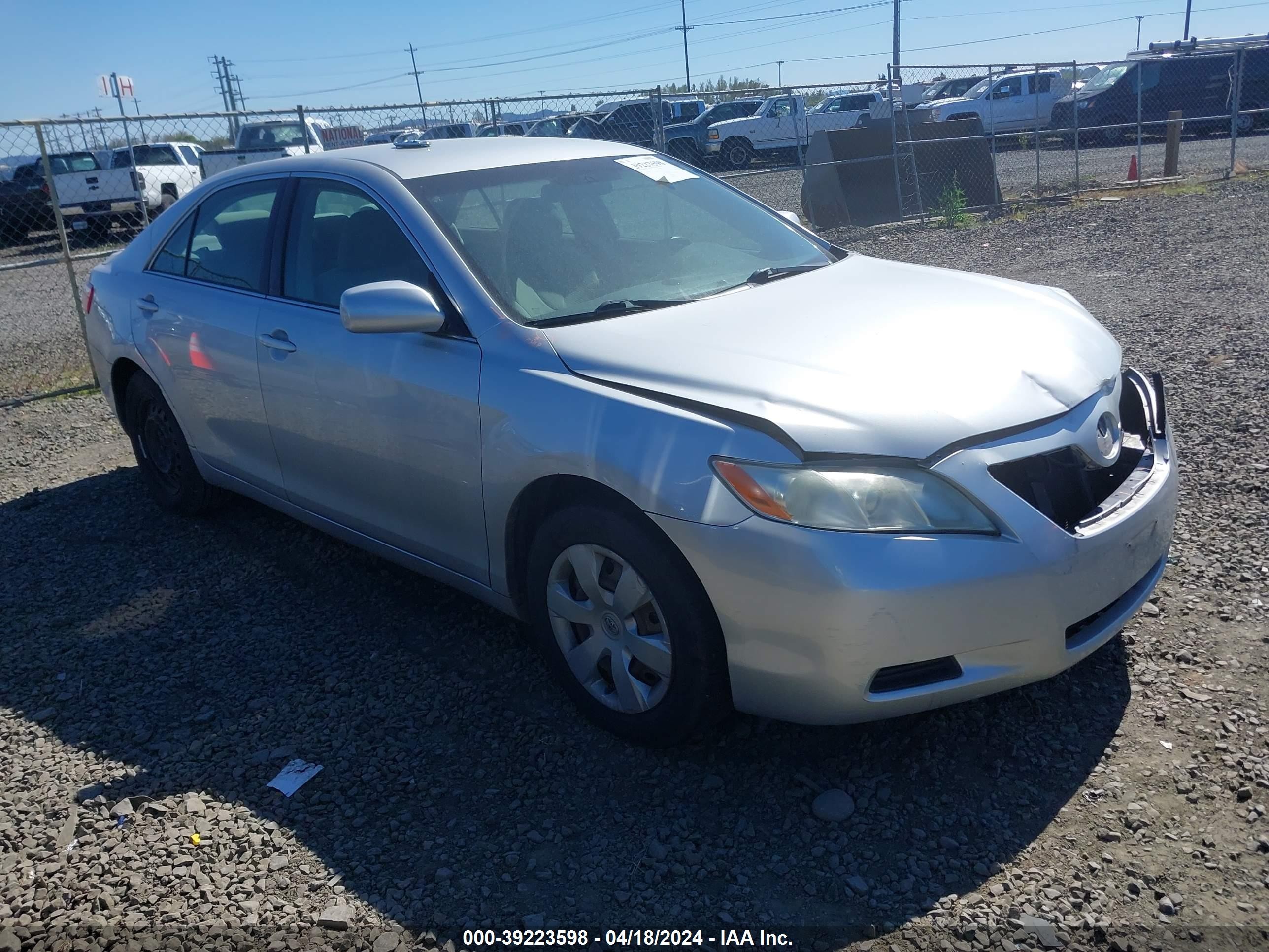 TOYOTA CAMRY 2007 4t1be46k77u617033