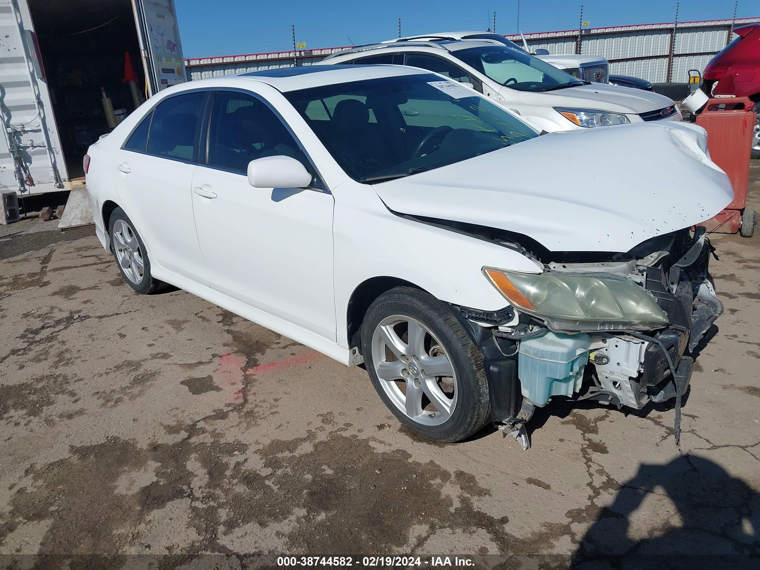 TOYOTA CAMRY 2007 4t1be46k77u629960