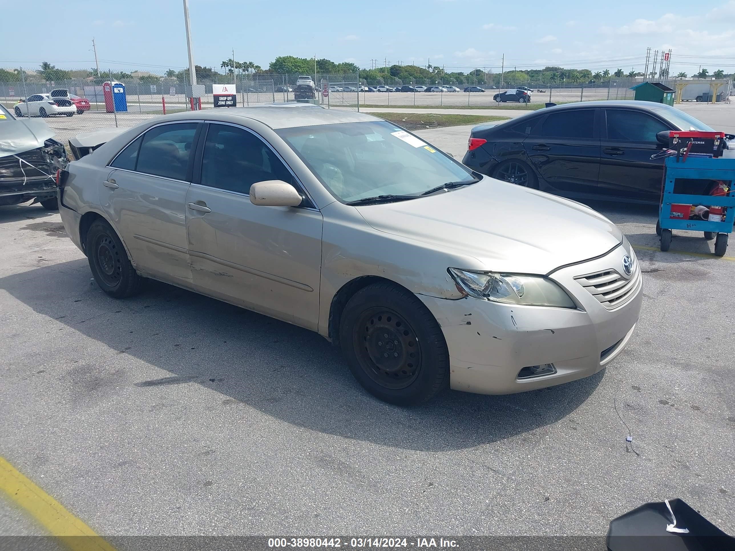 TOYOTA CAMRY 2008 4t1be46k78u204675