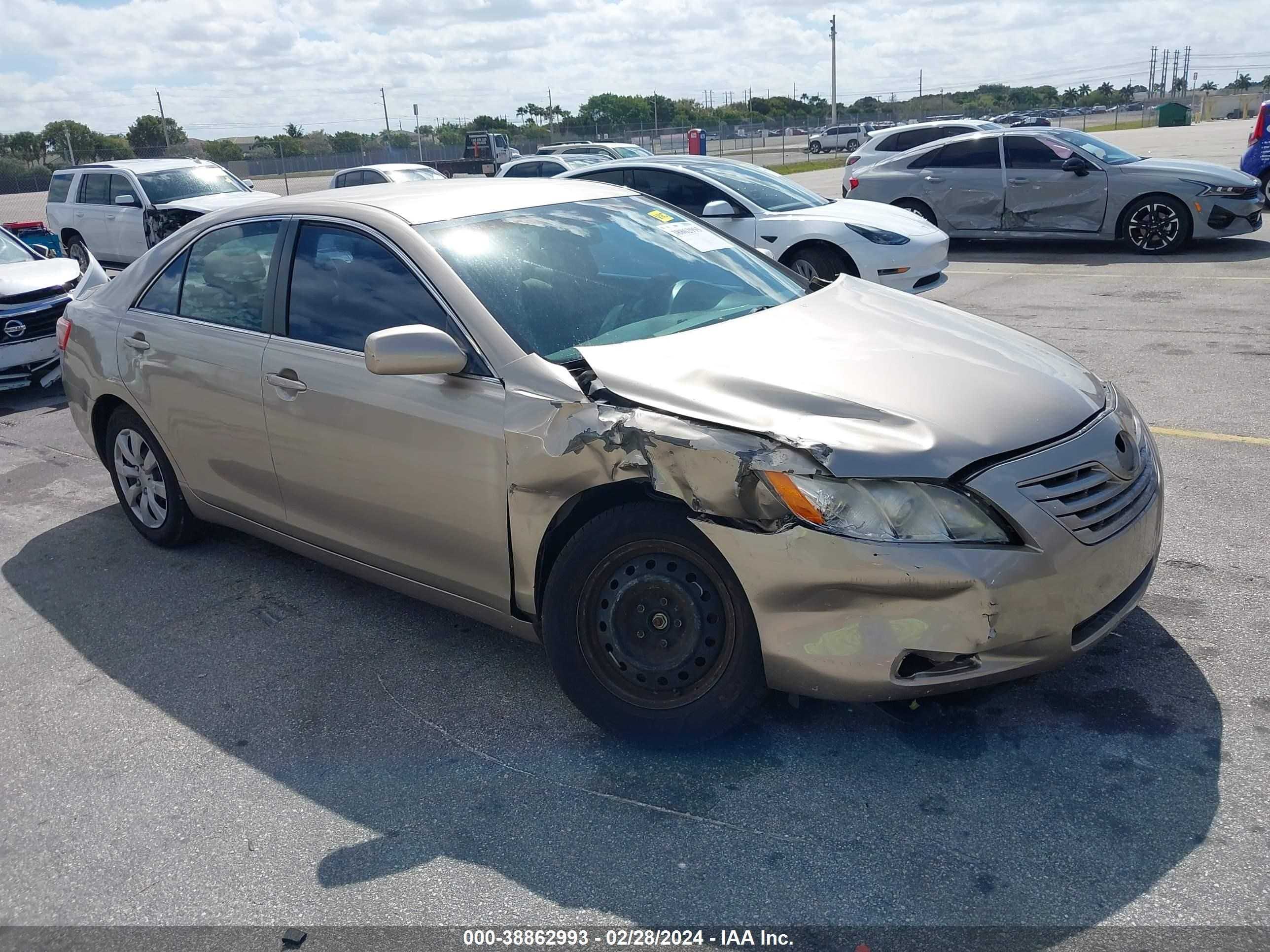 TOYOTA CAMRY 2008 4t1be46k78u228104