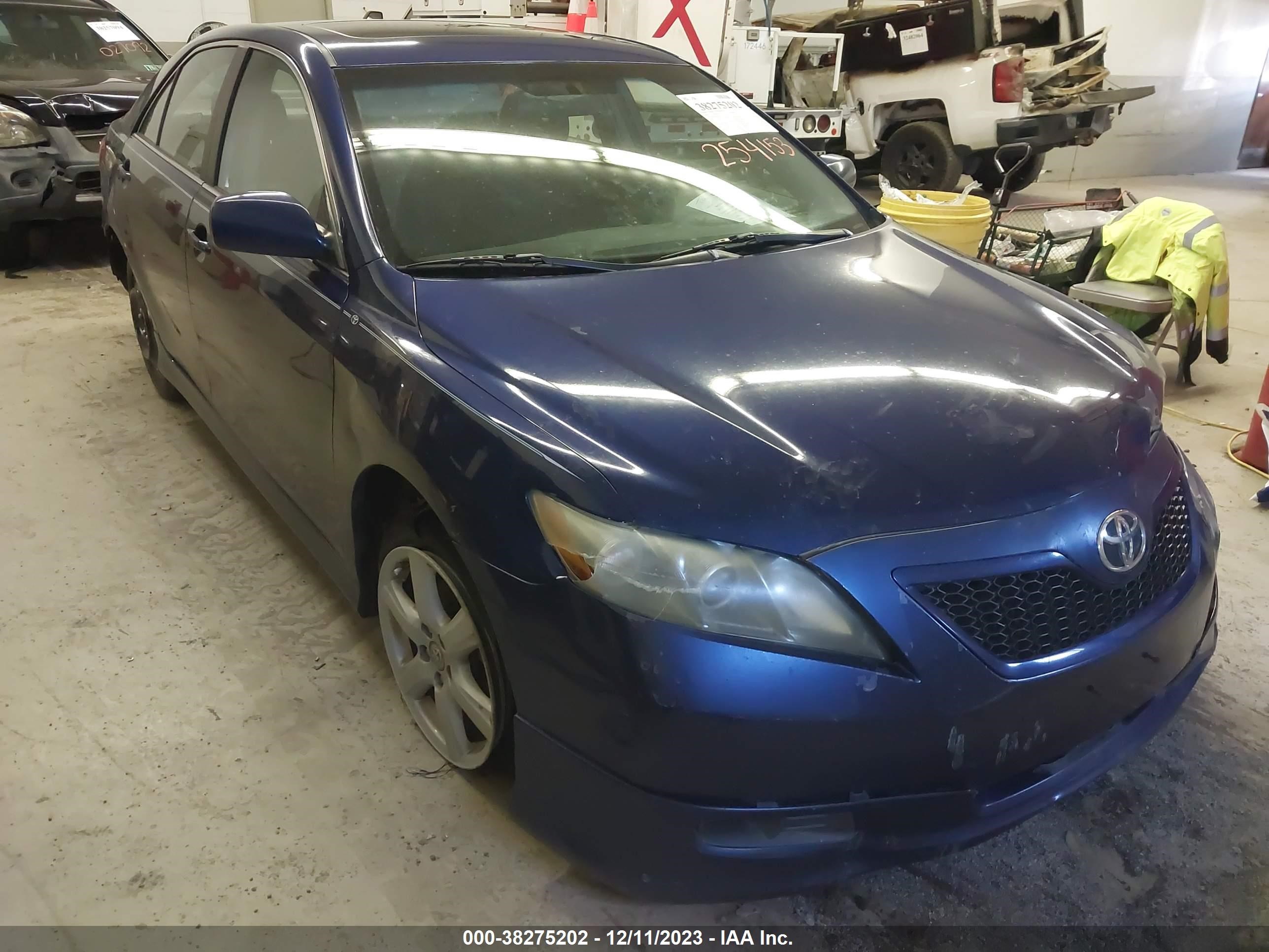 TOYOTA CAMRY 2008 4t1be46k78u254153