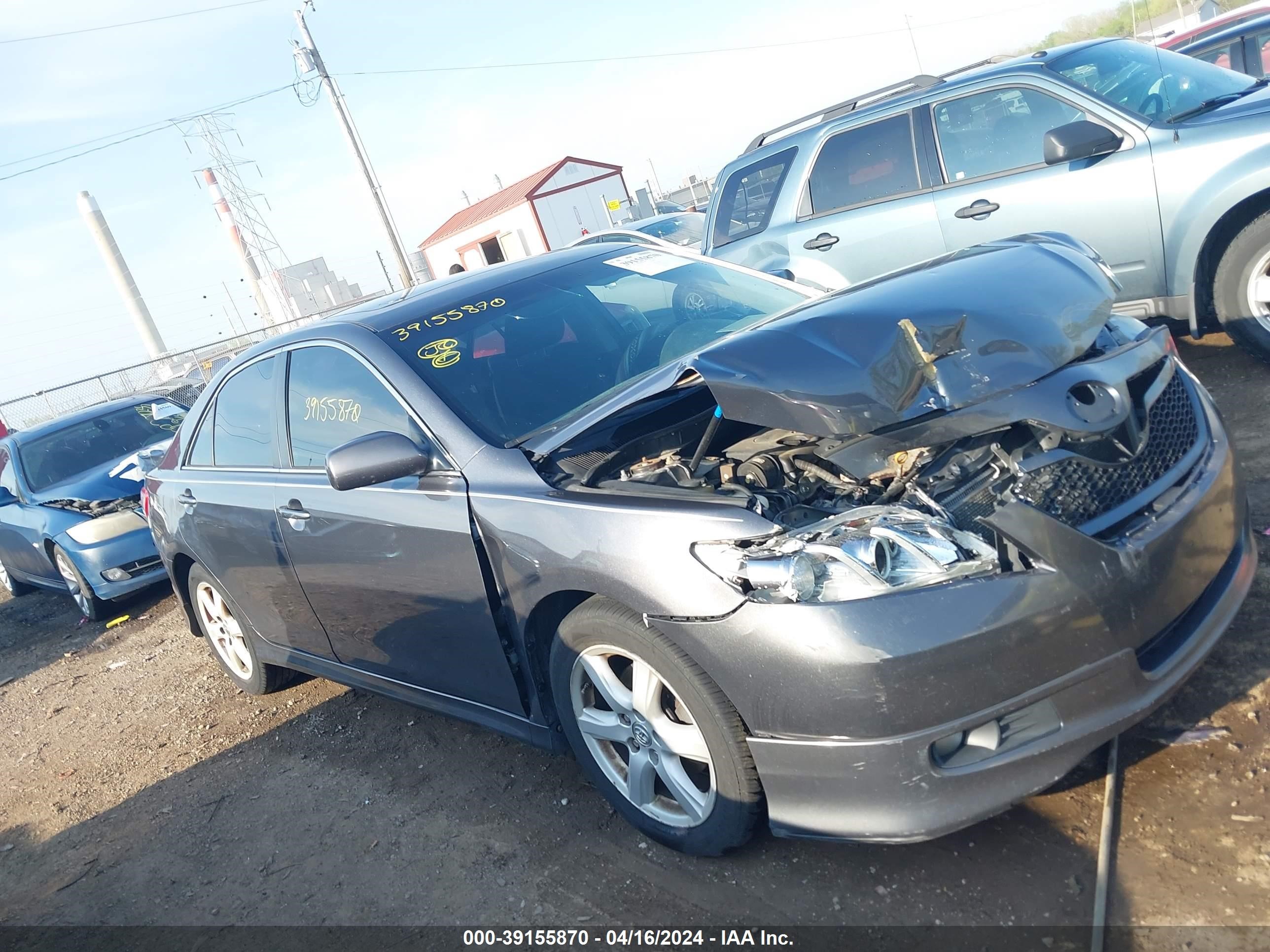 TOYOTA CAMRY 2008 4t1be46k78u777950