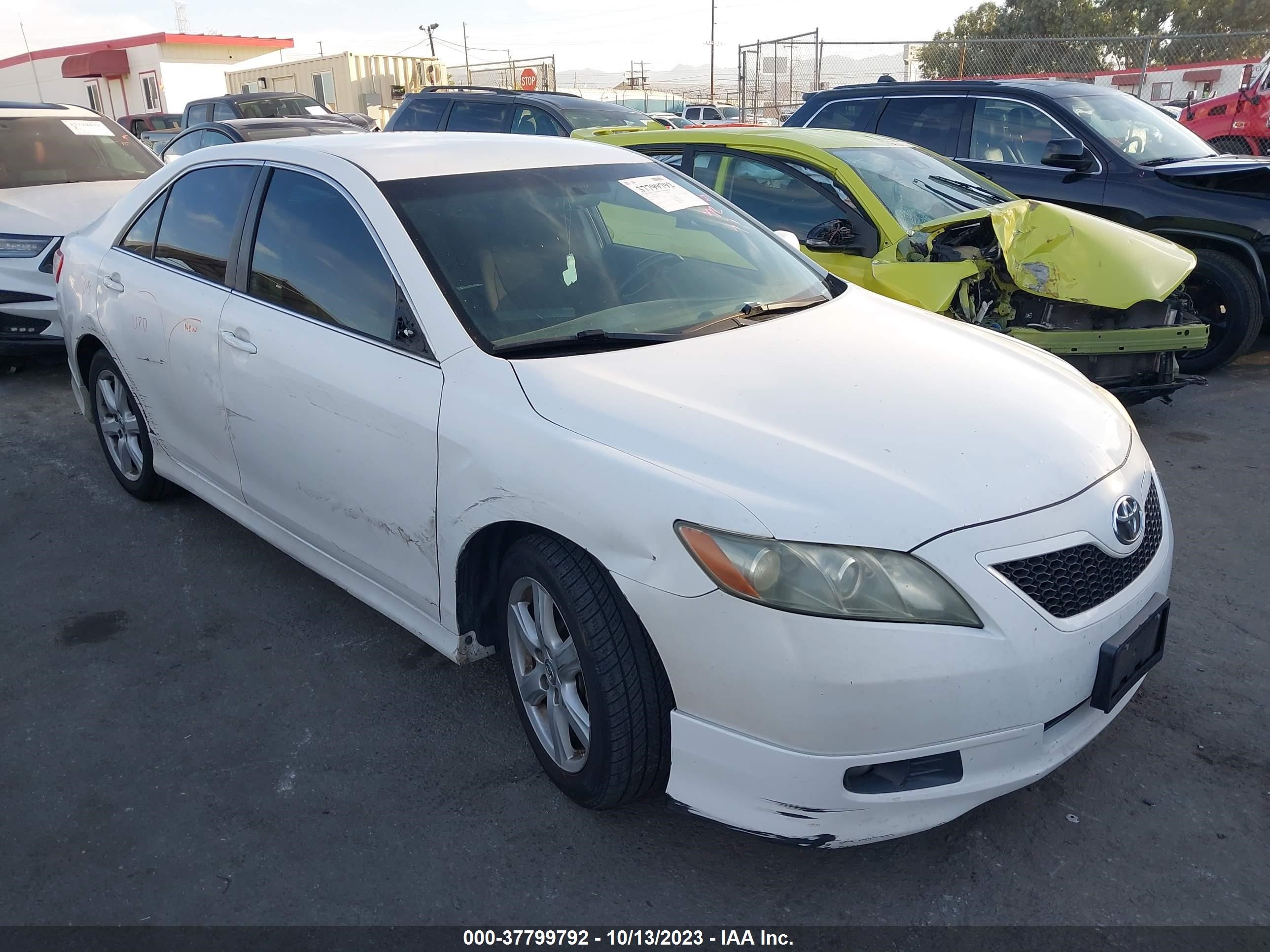 TOYOTA CAMRY 2008 4t1be46k78u781013