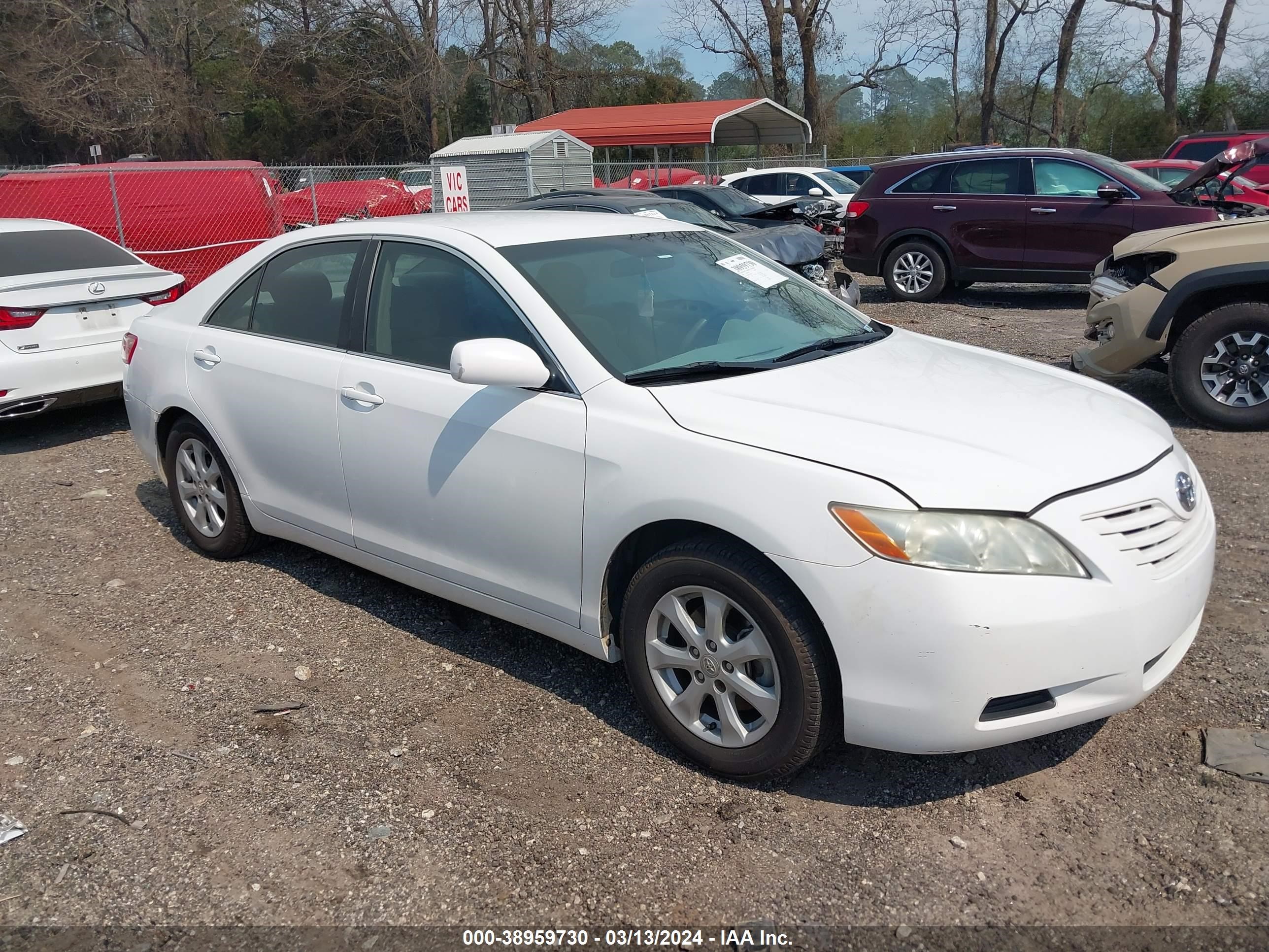 TOYOTA CAMRY 2008 4t1be46k78u782033