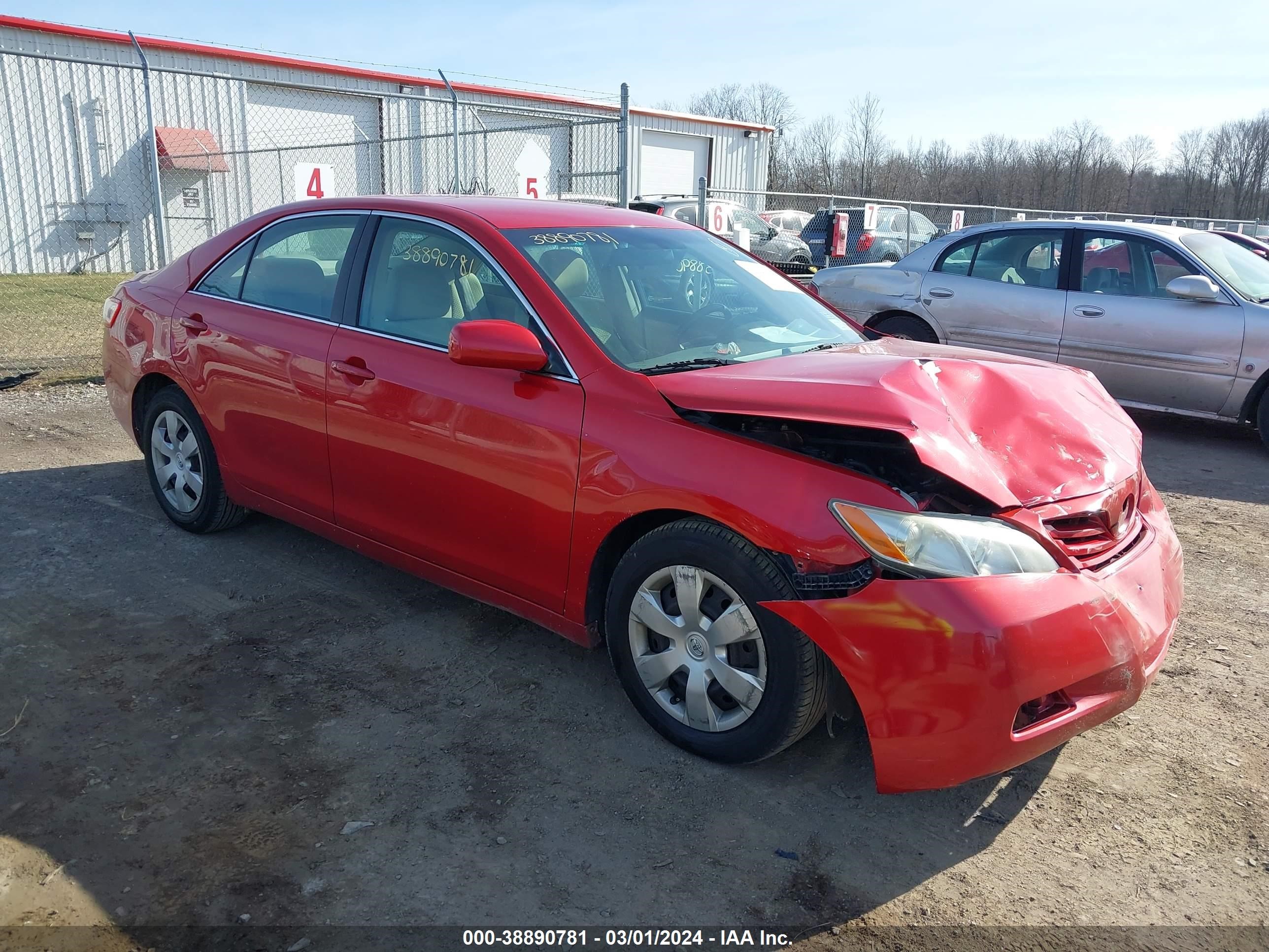 TOYOTA CAMRY 2009 4t1be46k79u308326