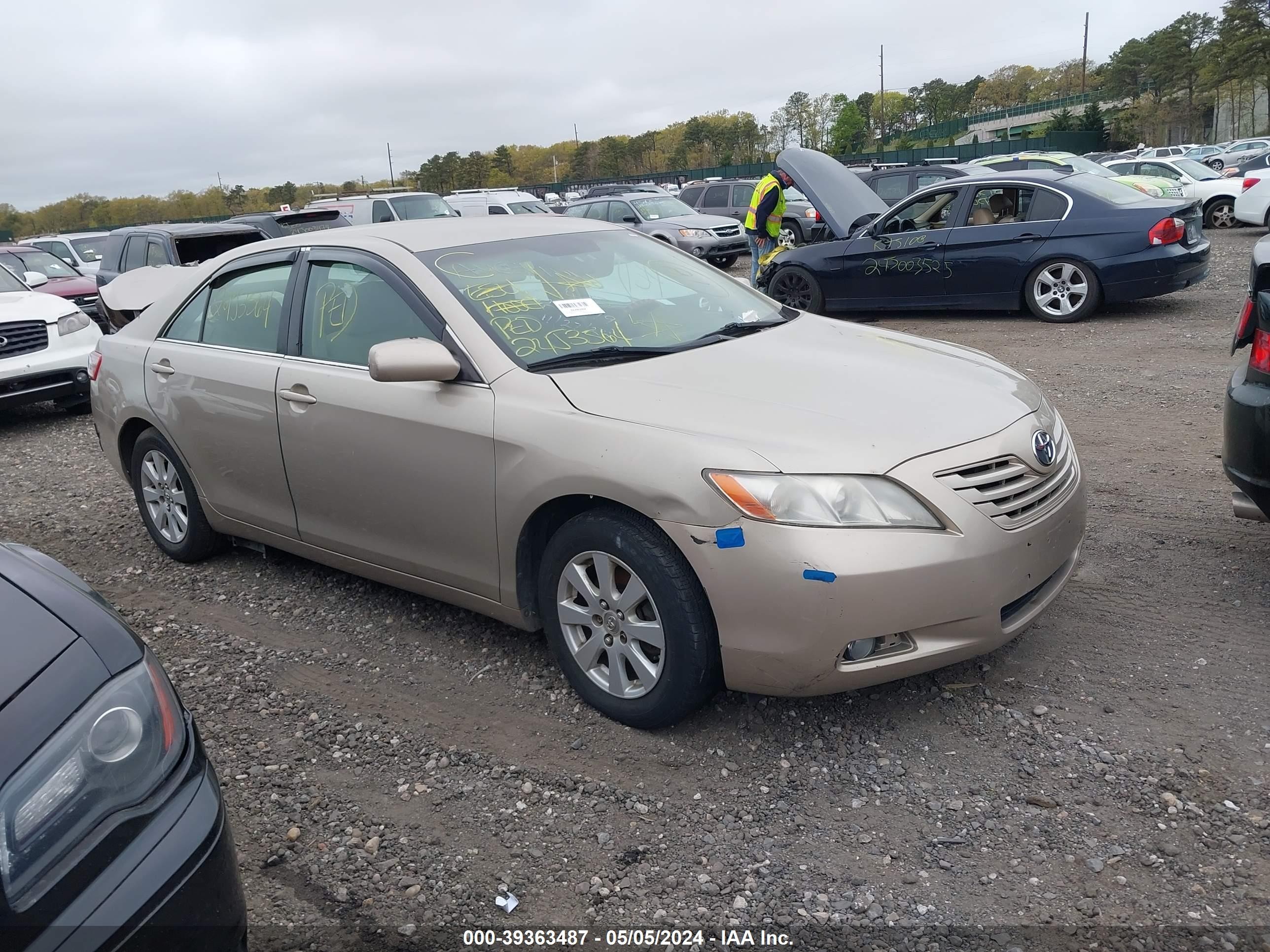 TOYOTA CAMRY 2007 4t1be46k87u047334