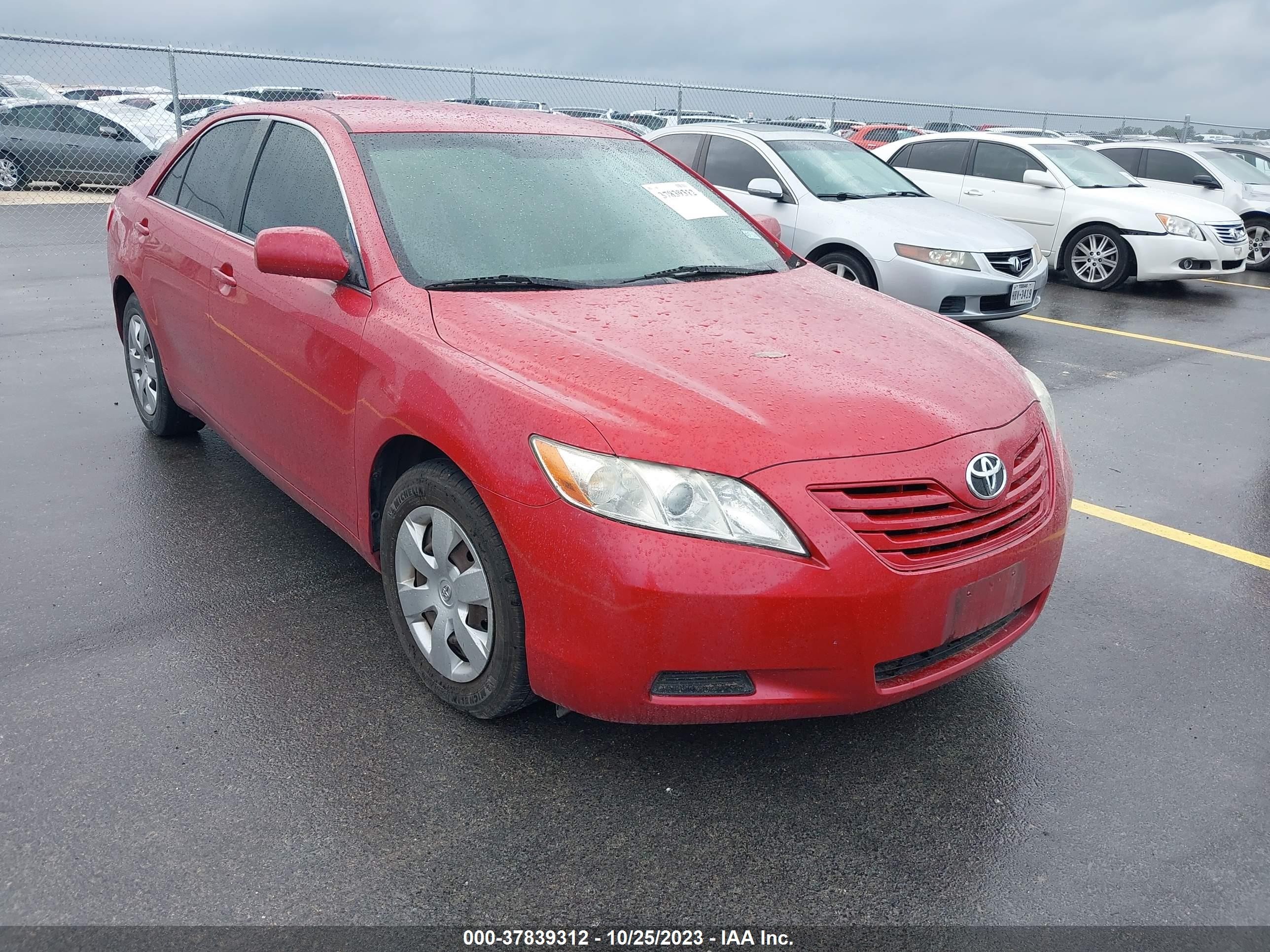 TOYOTA CAMRY 2007 4t1be46k87u078907