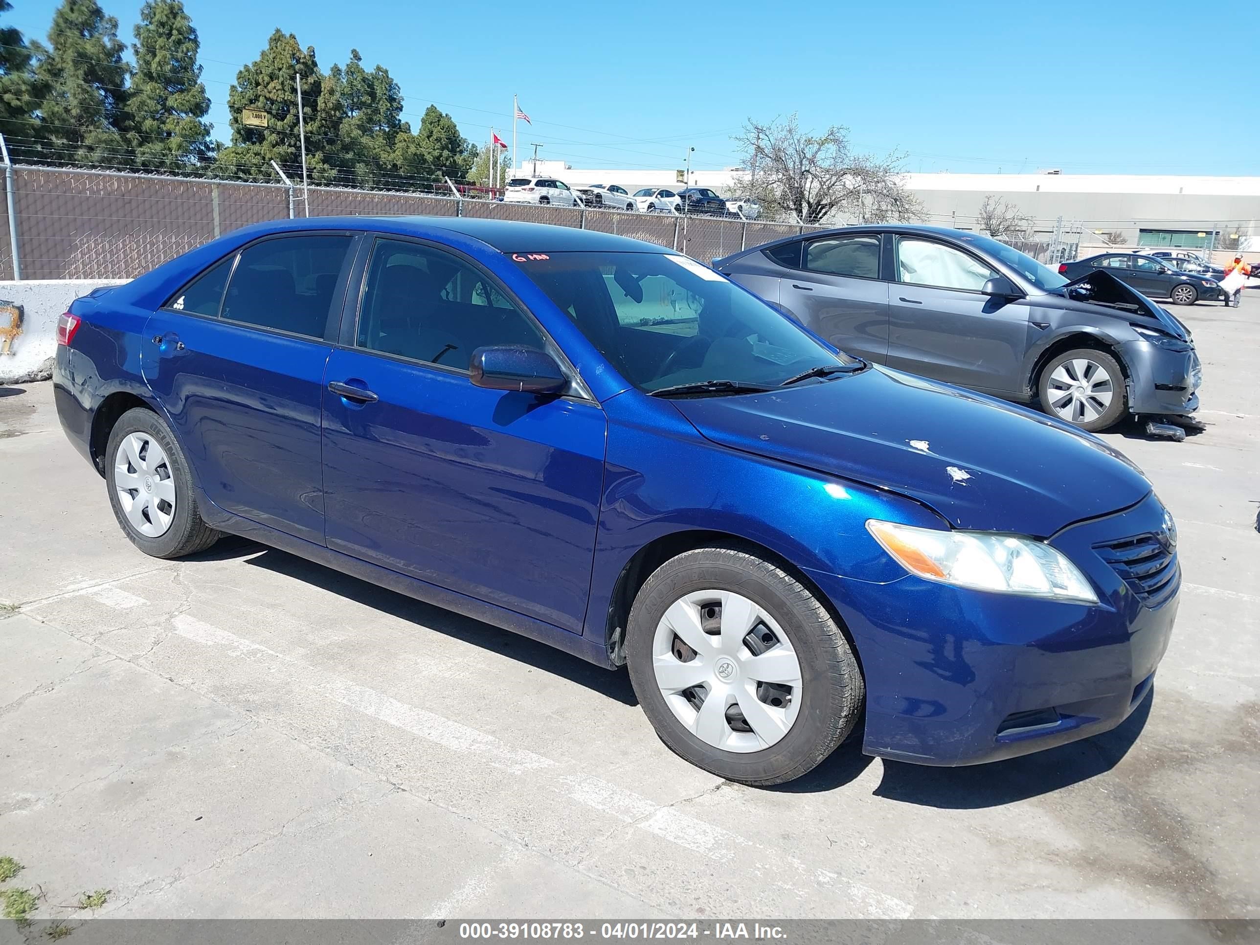 TOYOTA CAMRY 2007 4t1be46k87u096081