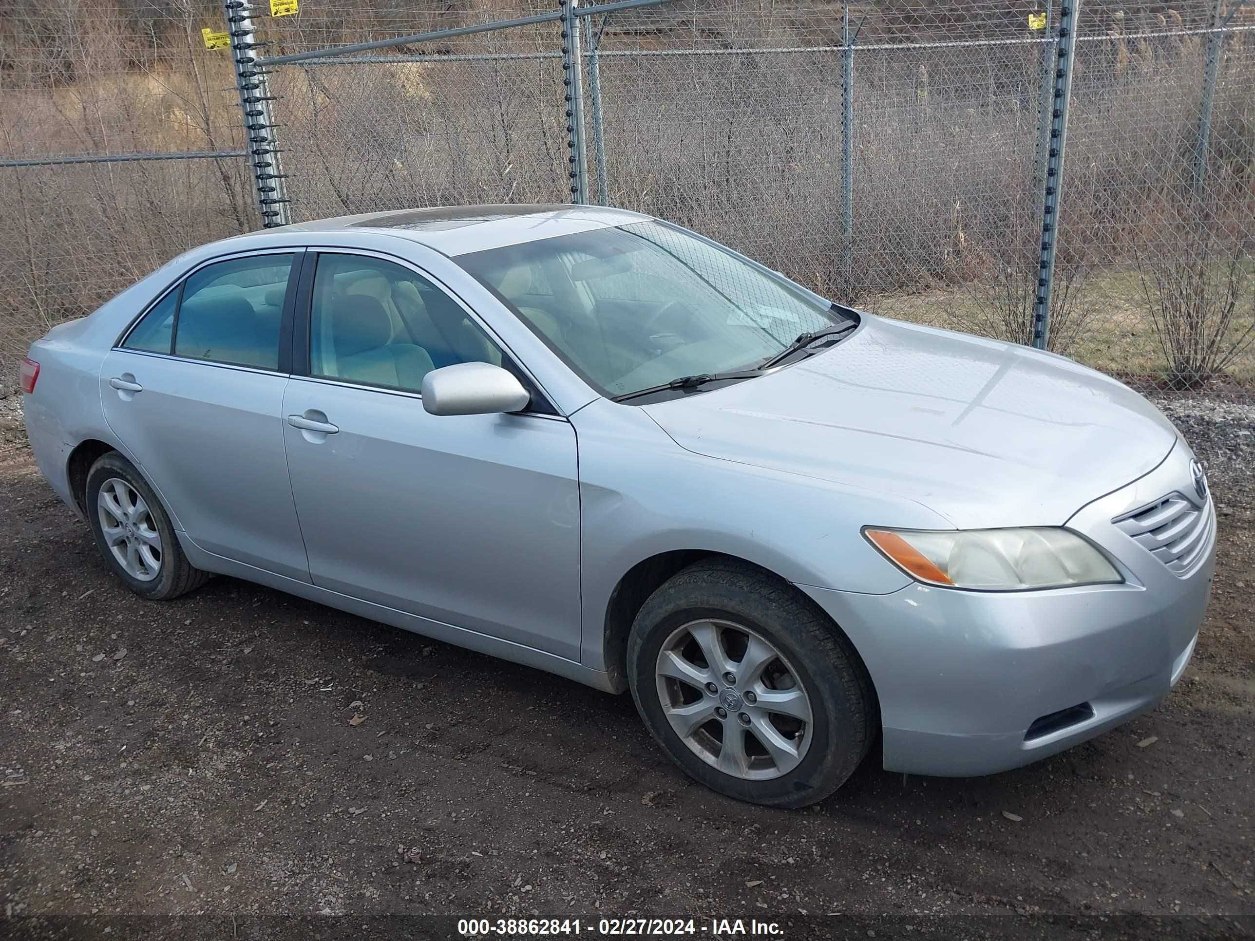 TOYOTA CAMRY 2007 4t1be46k87u137485