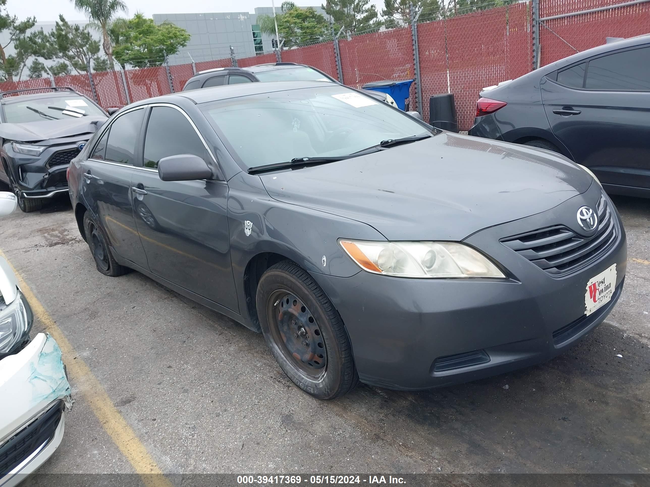 TOYOTA CAMRY 2007 4t1be46k87u149894