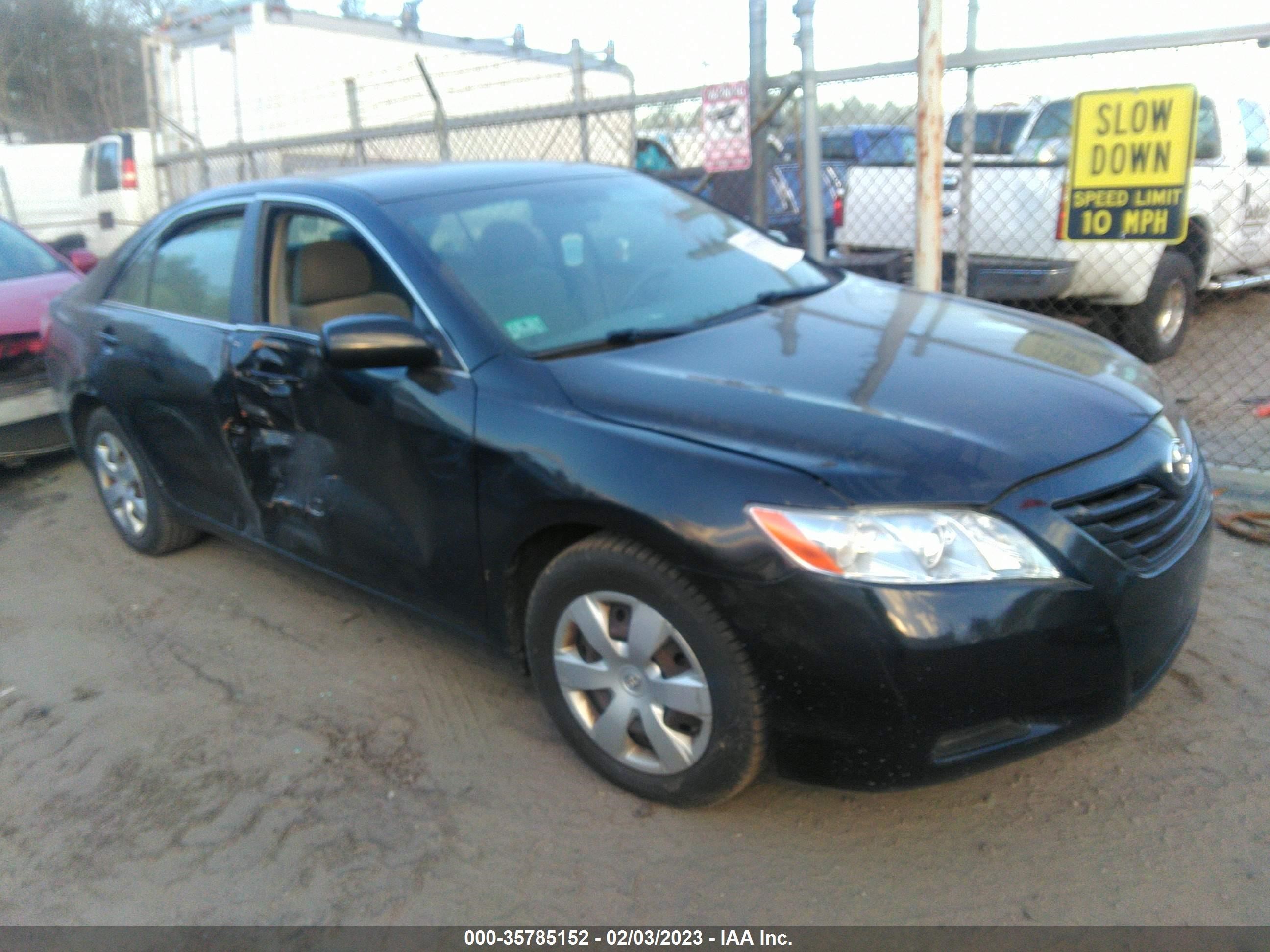 TOYOTA CAMRY 2007 4t1be46k87u521153