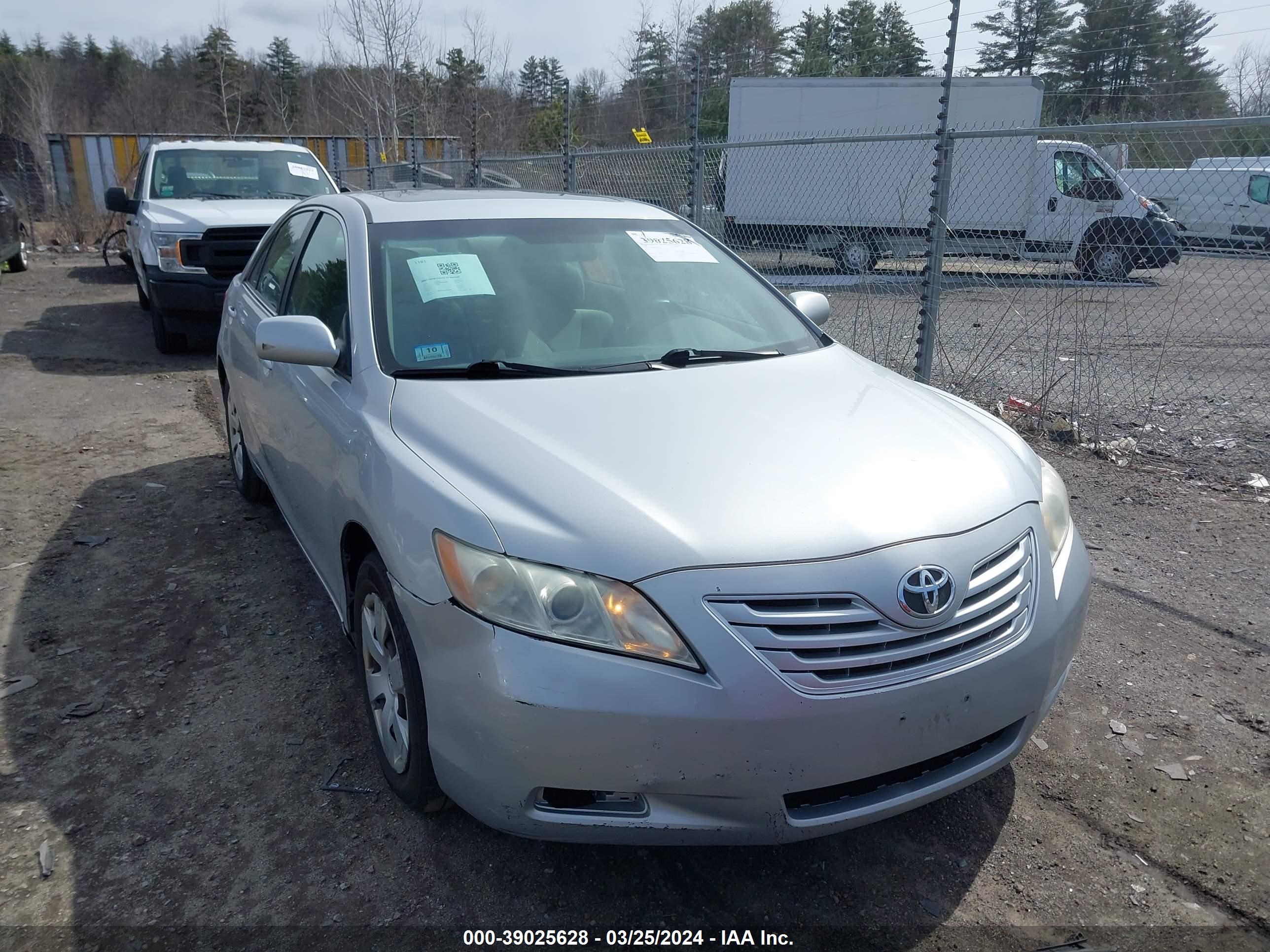 TOYOTA CAMRY 2007 4t1be46k87u558851