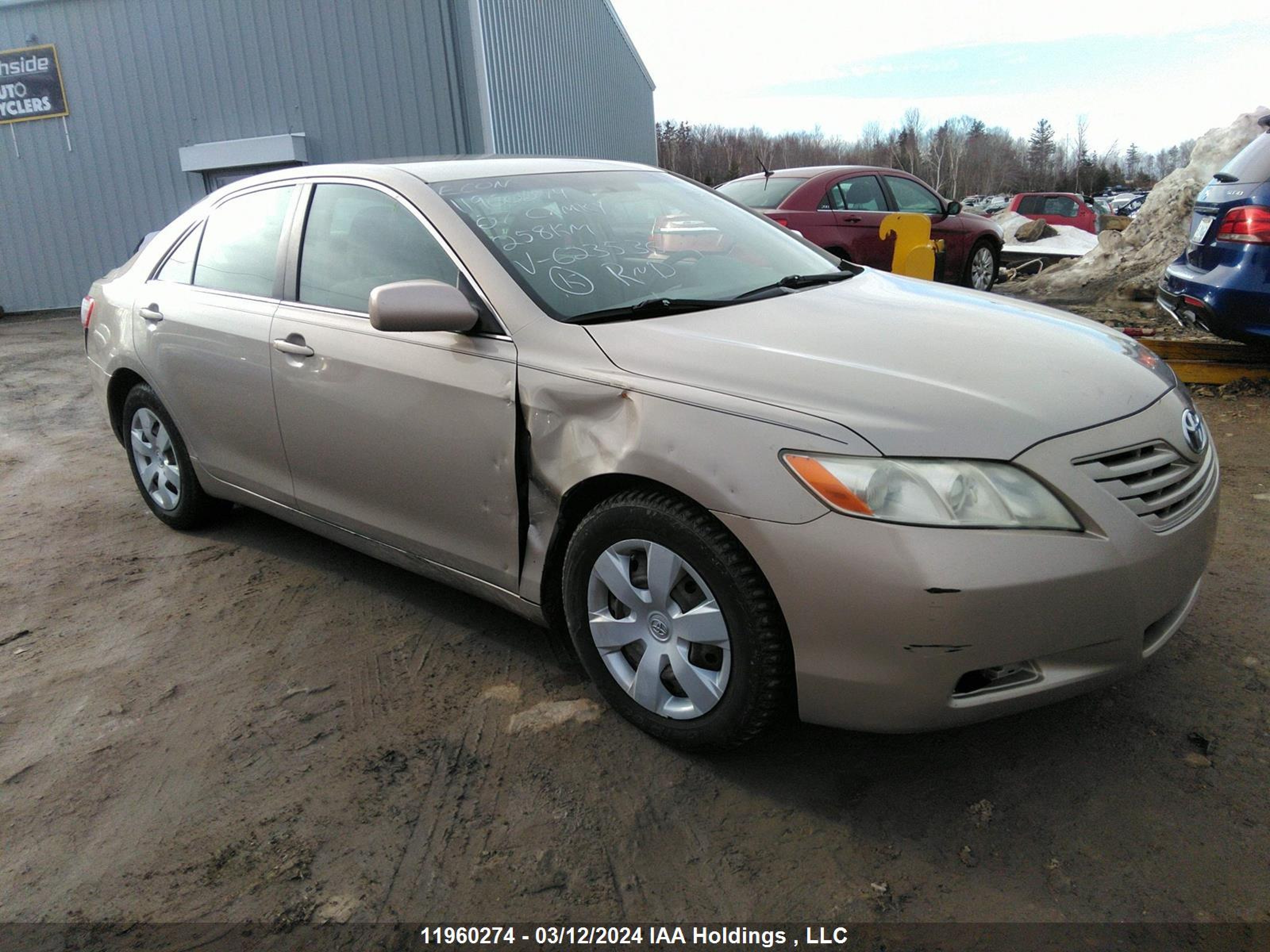 TOYOTA CAMRY 2007 4t1be46k87u623536