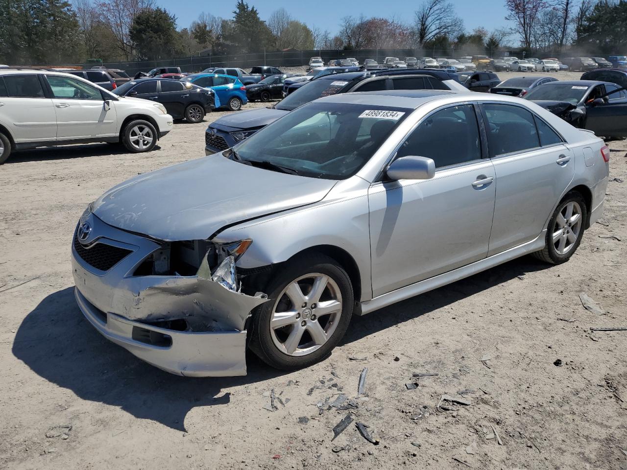 TOYOTA CAMRY 2007 4t1be46k87u650350