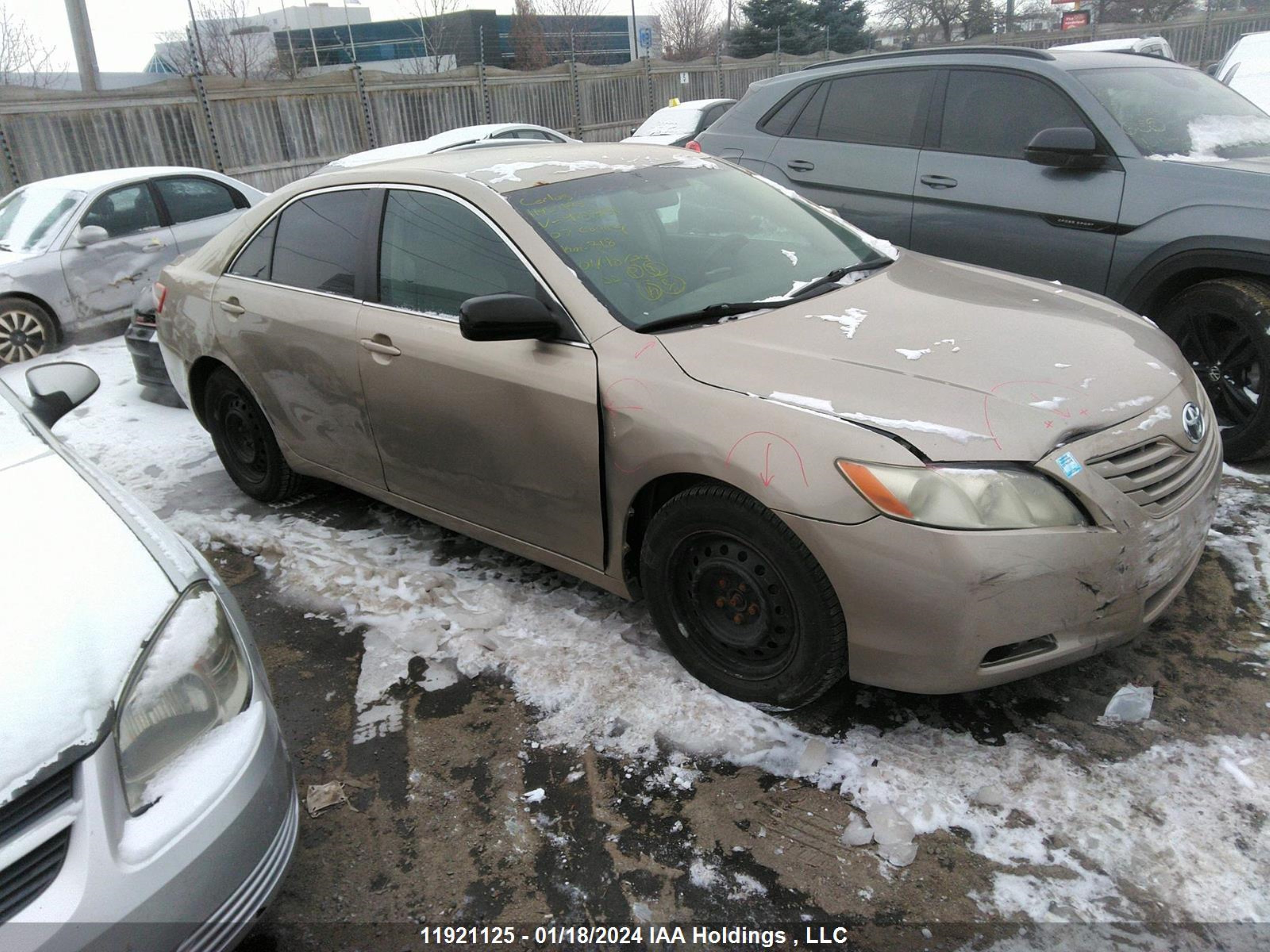 TOYOTA CAMRY 2007 4t1be46k87u697331