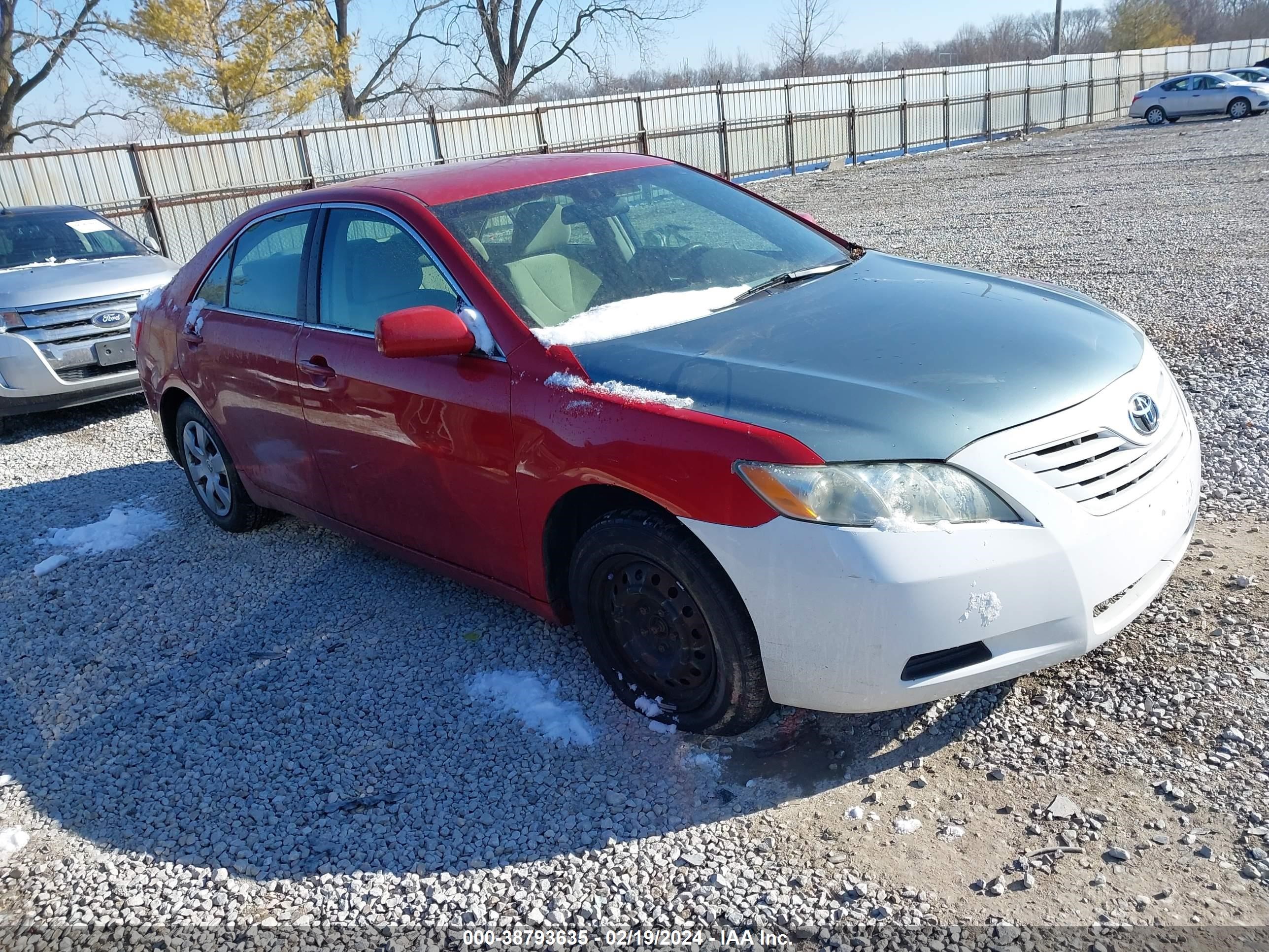 TOYOTA CAMRY 2008 4t1be46k88u213580