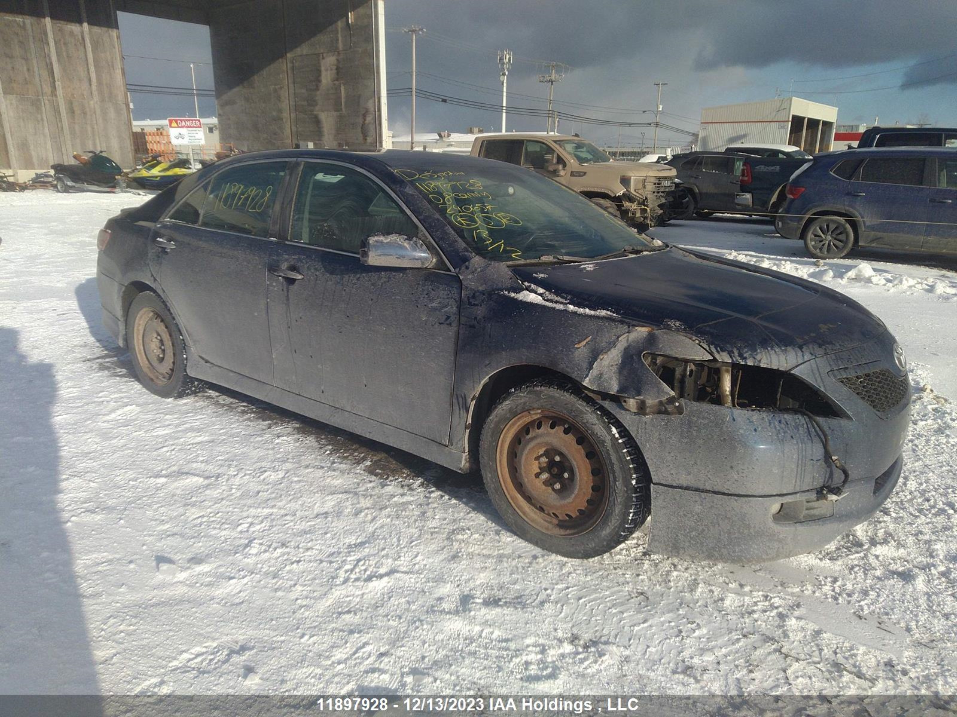 TOYOTA CAMRY 2008 4t1be46k88u240567