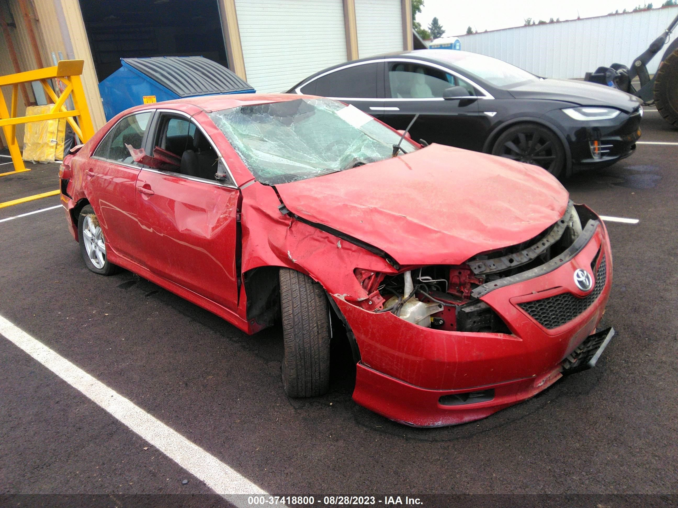 TOYOTA CAMRY 2007 4t1be46k97u044085