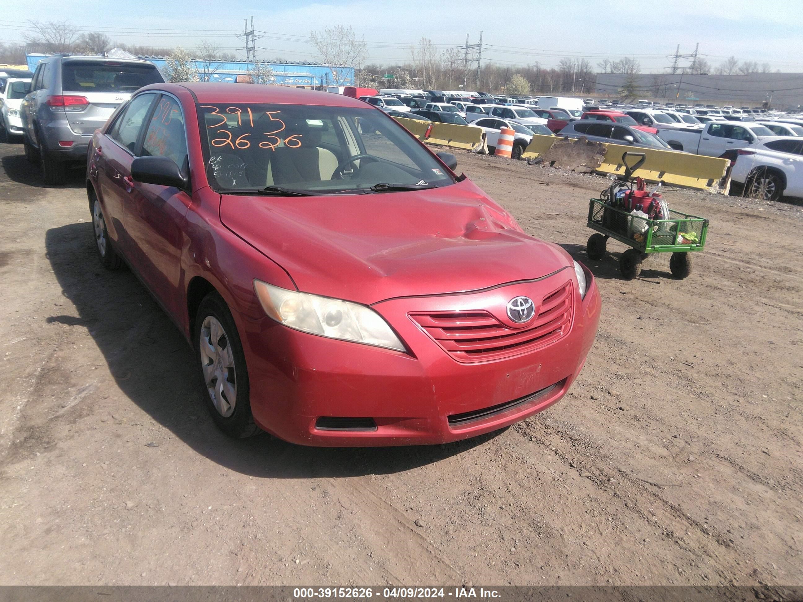 TOYOTA CAMRY 2007 4t1be46k97u070623