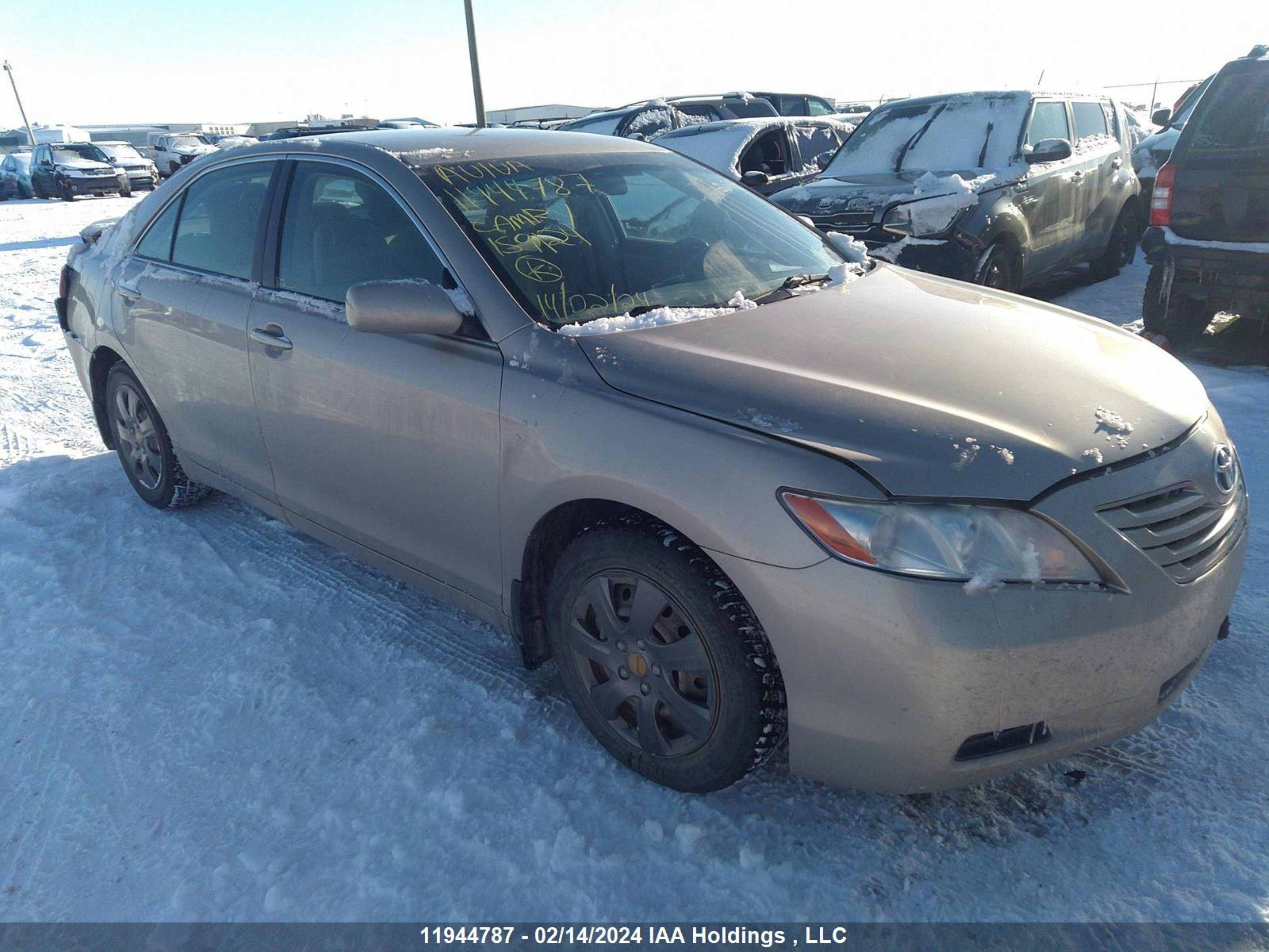 TOYOTA CAMRY 2007 4t1be46k97u159124