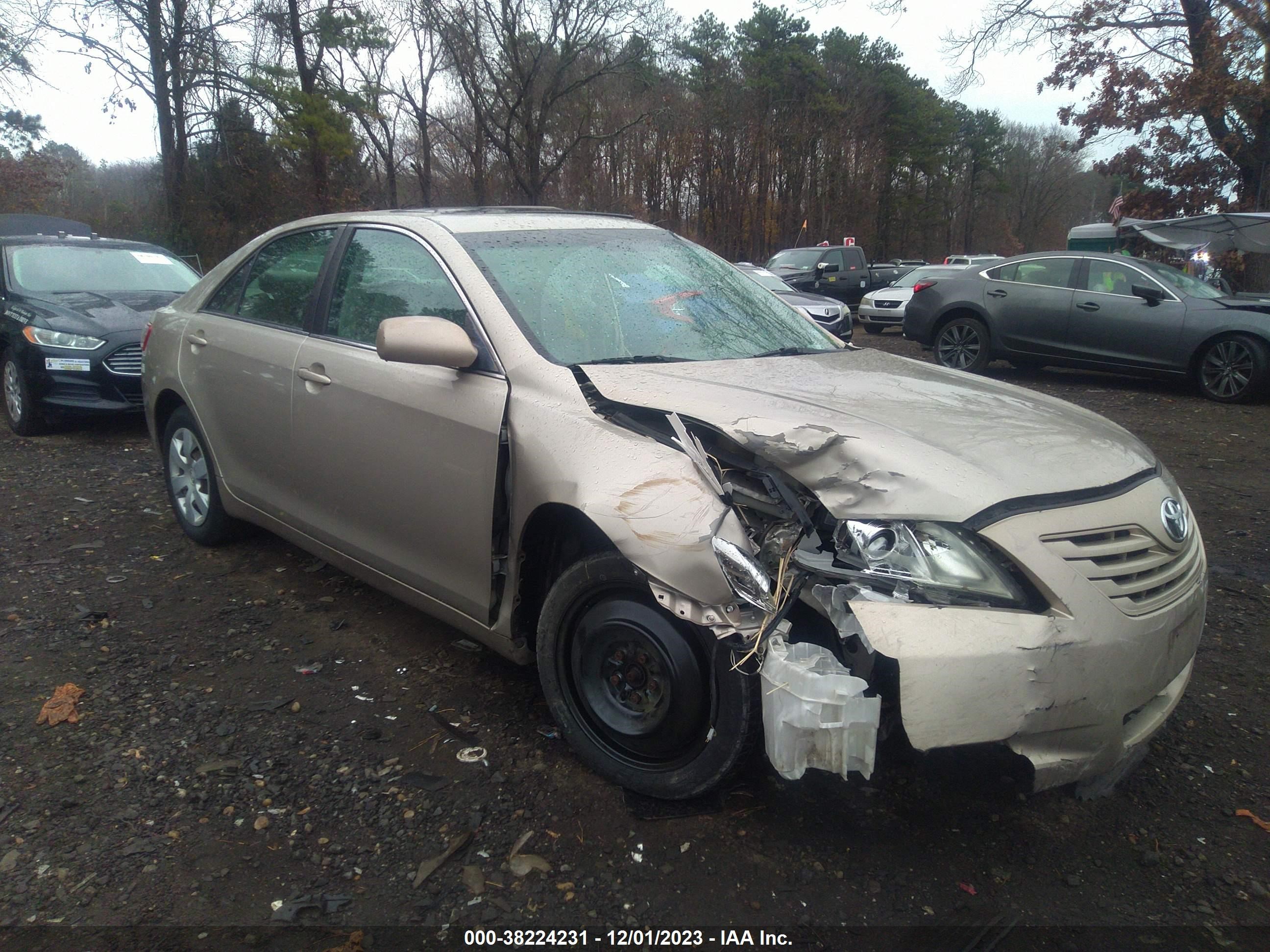 TOYOTA CAMRY 2007 4t1be46k97u179356