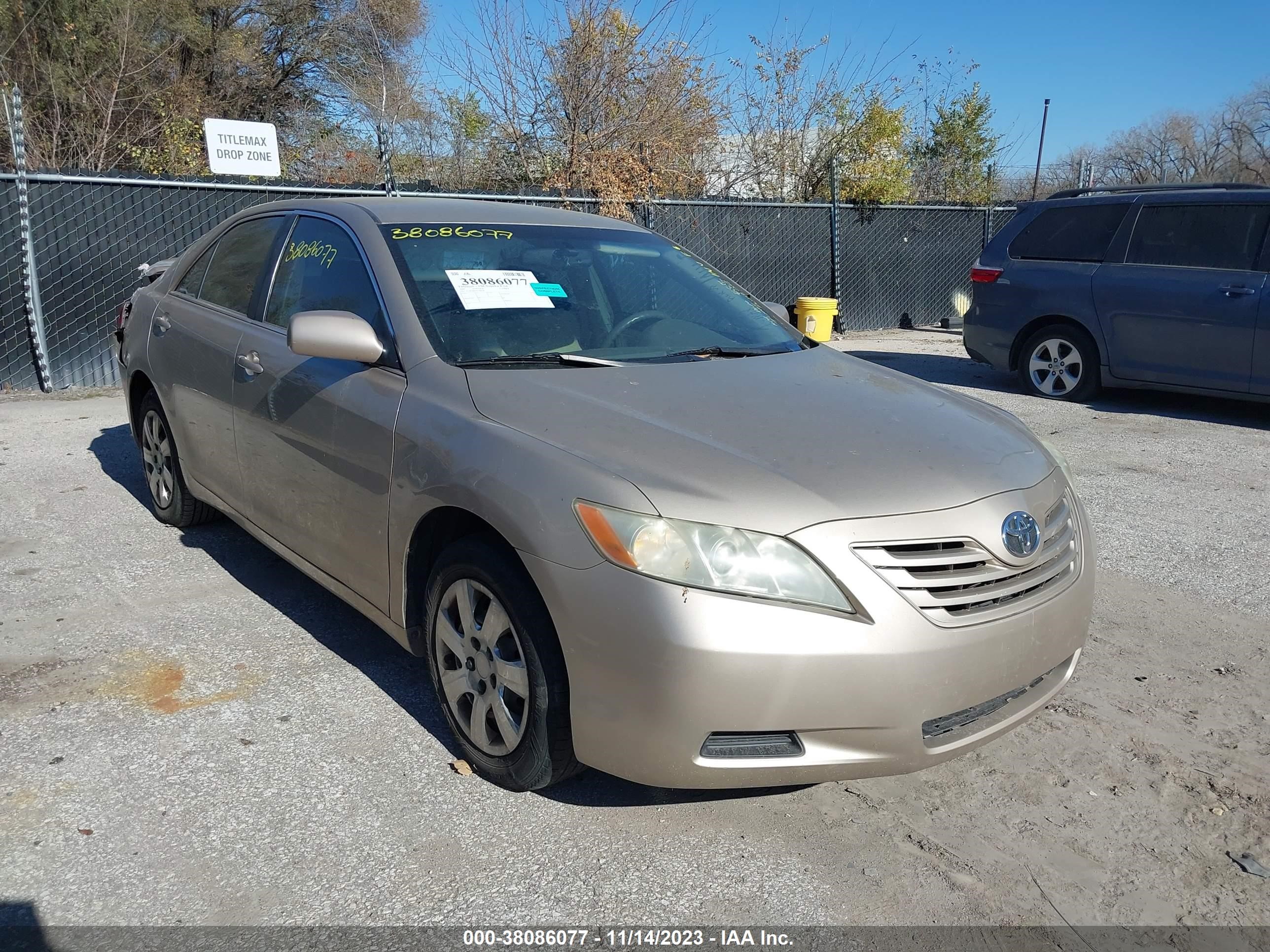 TOYOTA CAMRY 2007 4t1be46k97u500196