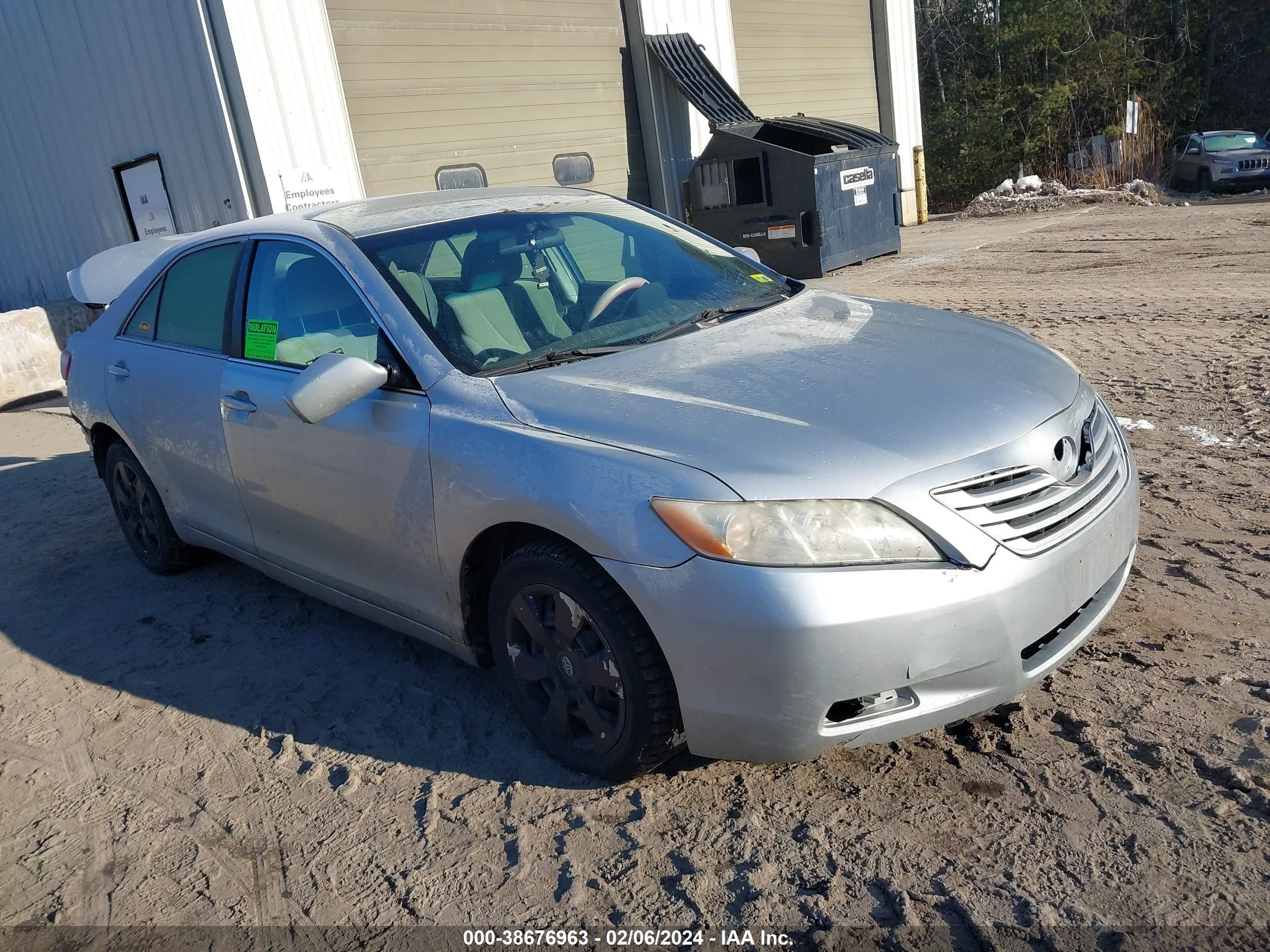 TOYOTA CAMRY 2007 4t1be46k97u579384